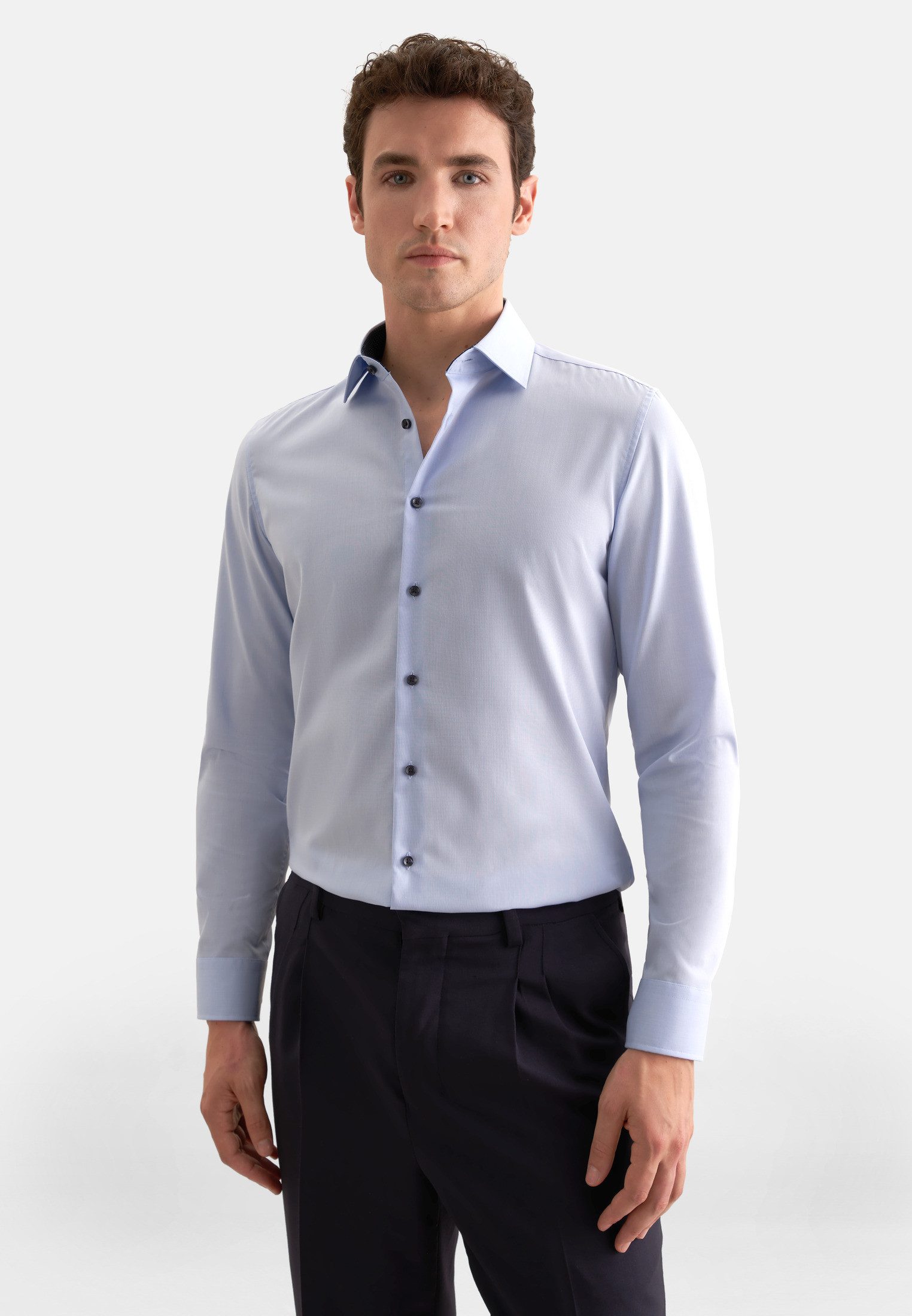 Businesshemd Schwarze Rose