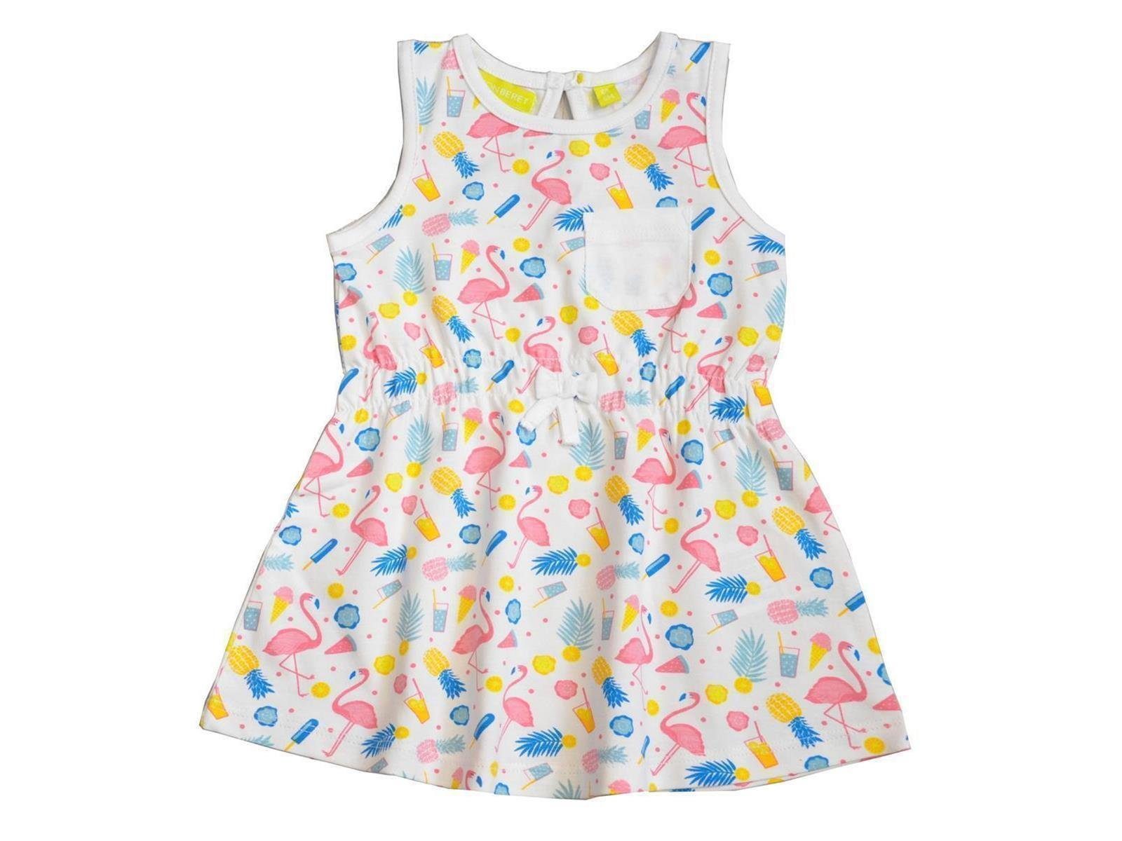 BERET Kleid Lemon A-Linien-Kleid "Flamingo" LEMON Beret Mädchen