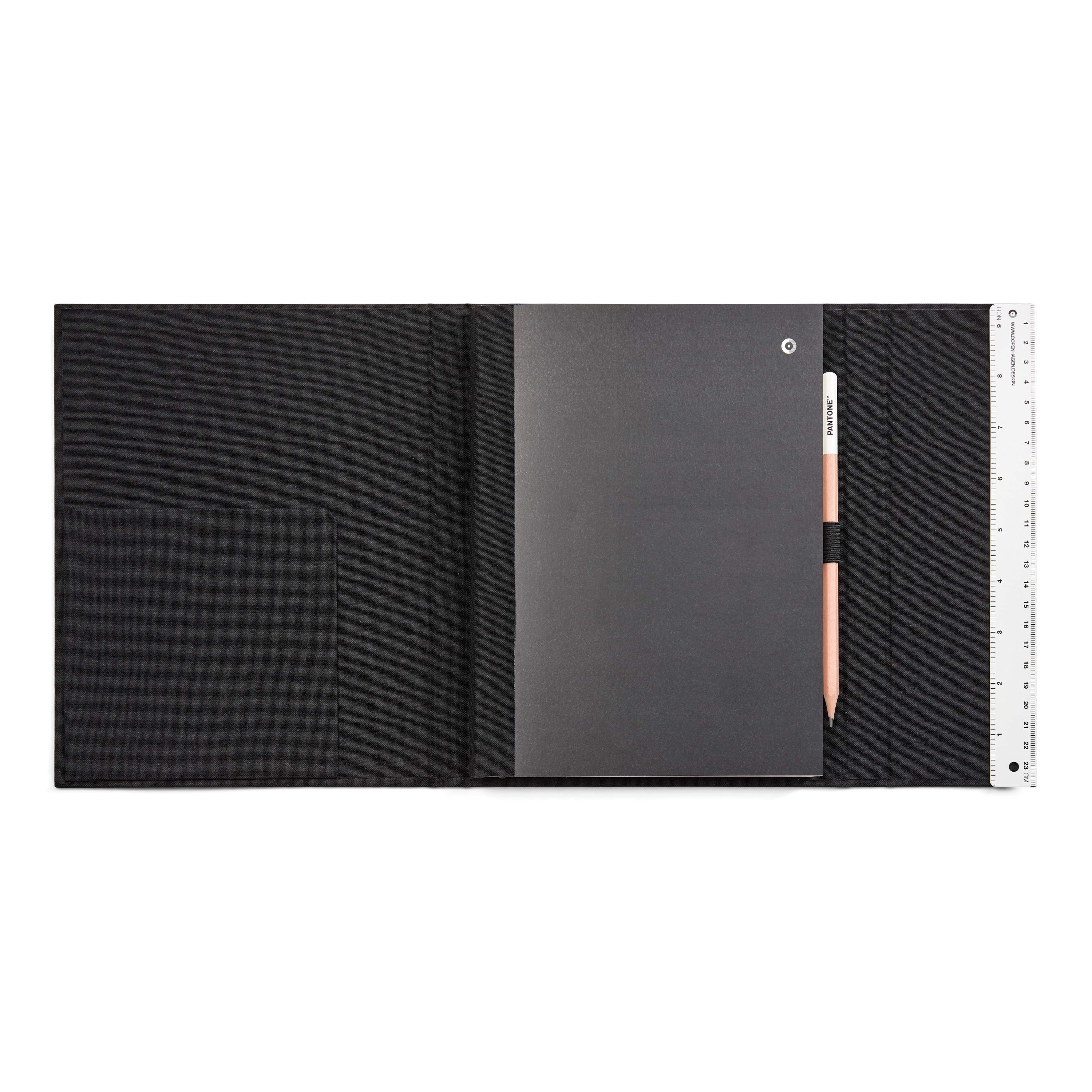 19-4007 Notizbuch Black PANTONE