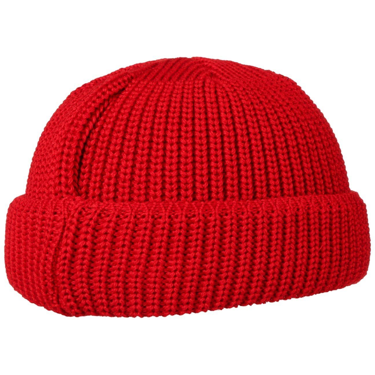 rot (1-St) Made Mütze mit in Hammaburg Umschlag, Schiebermütze Italy