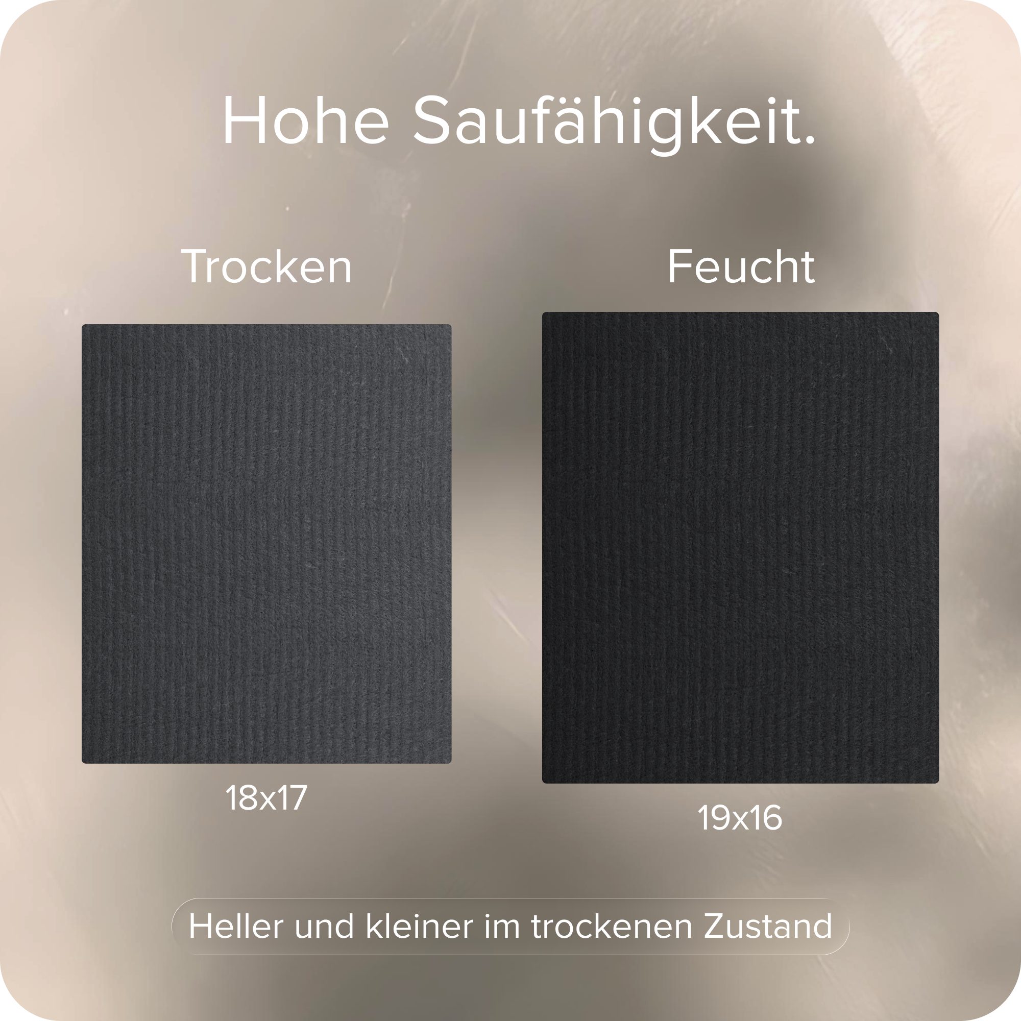 blackswedenhome. Spültuch Spültücher 10er Pack - Swedish dishcloth - nachhaltige Küchentücher, 10er Pack, Baumwoll-Zellstoff, Waschbar – Bild 5 von 5