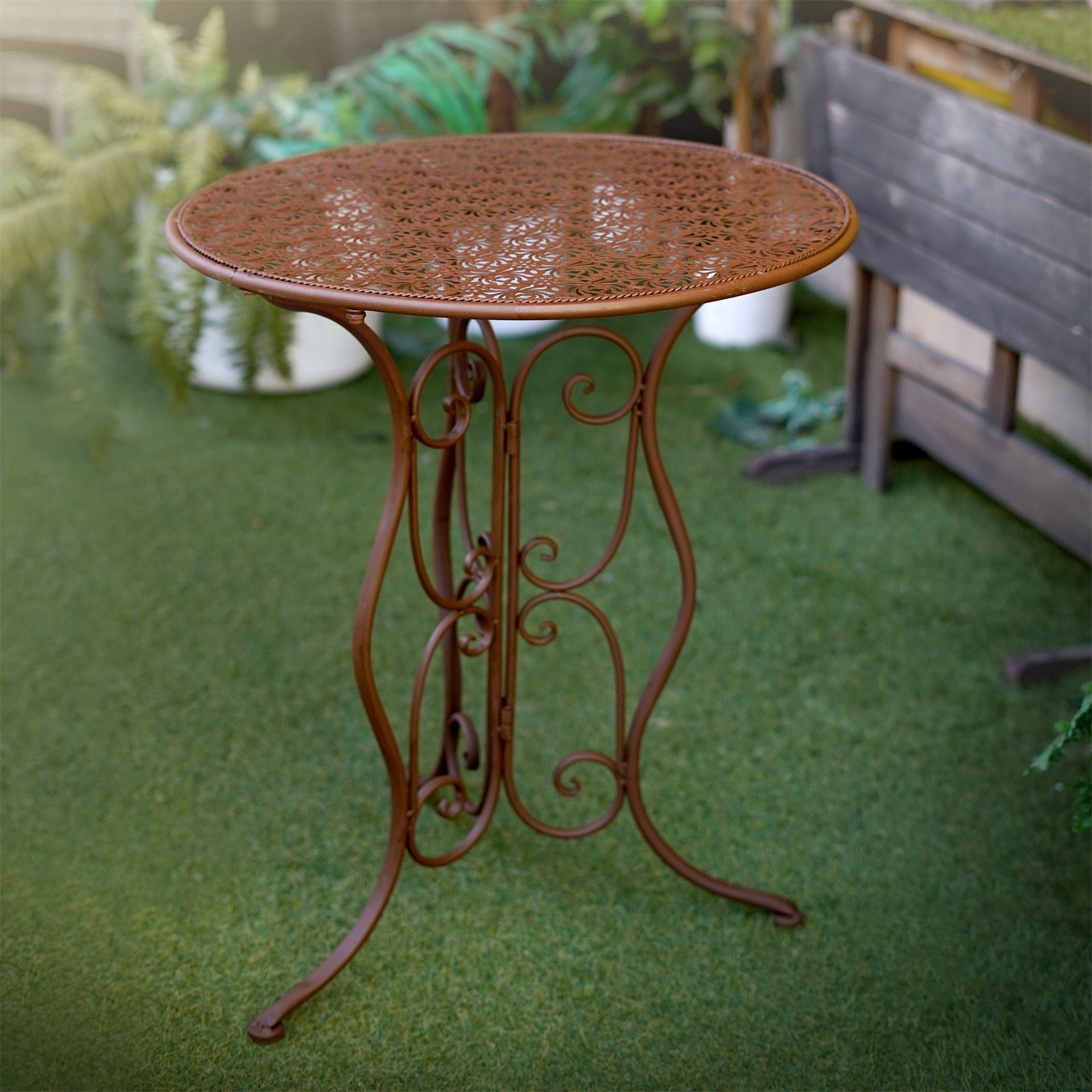 HTI-Living Gartentisch Gartentisch Lani Antik (Stück, günstig online kaufen