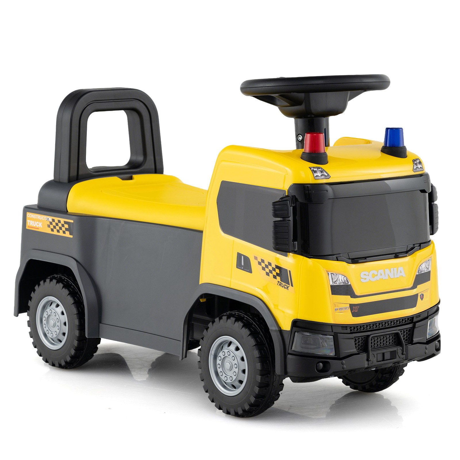 COSTWAY Машинки Bobby-Car и каталкиauto, (1-tlg), Schiebeauto, Kinderauto mit Lenkrad, Hupe & Musik