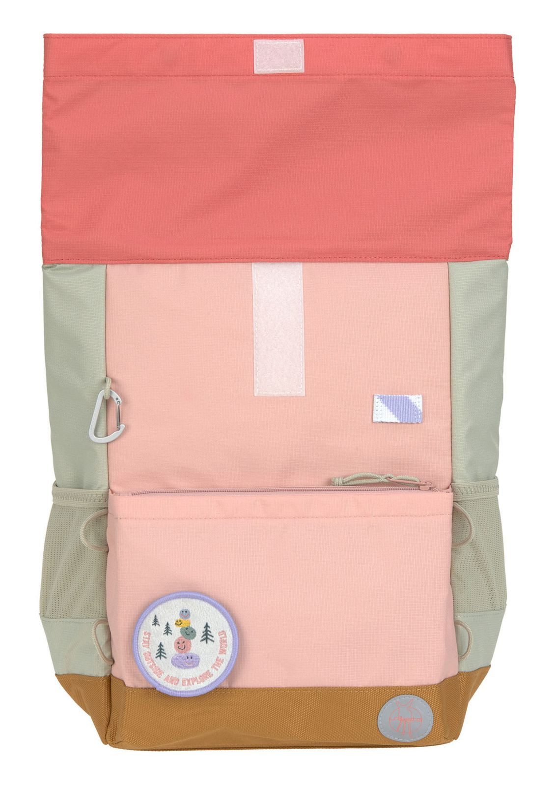 LÄSSIG Rucksack Medium Rolltop Backpack (Set, 2-tlg)