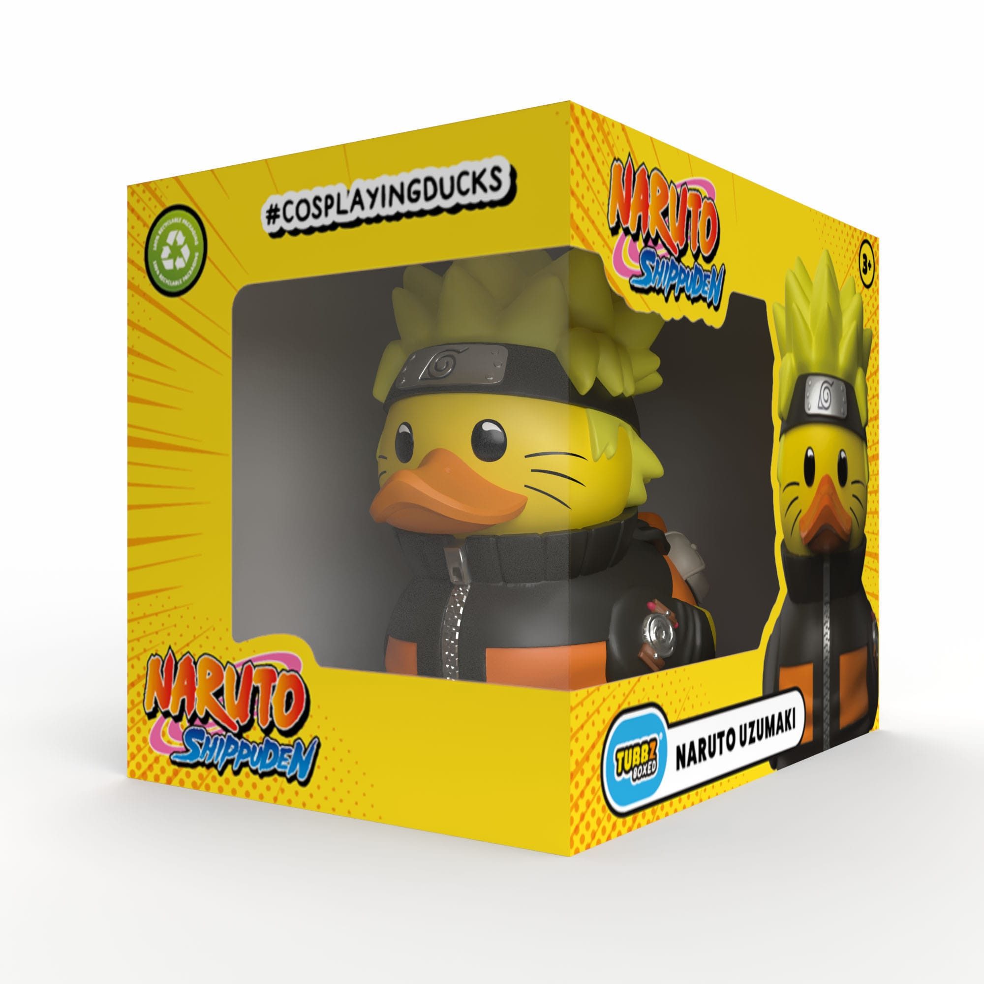 Numskull Wasserspiel Naruto Tubbz PVC Figur Naruto Uzumaki Boxed Edition 10 cm, (1 tlg), super süße Figur