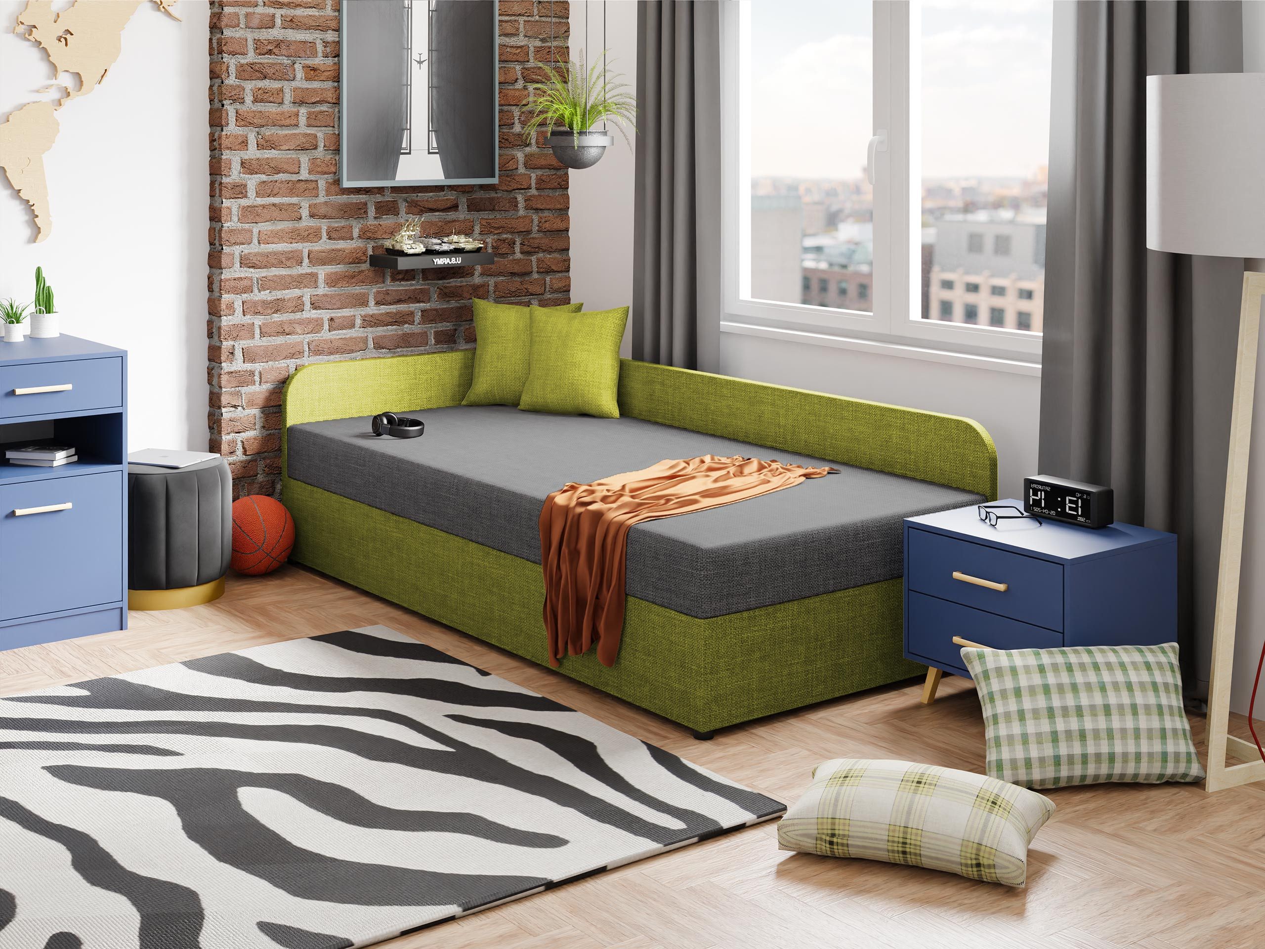 MIRJAN24 Einzelbett Uno (mit Bettkasten), Jungenzimmer, günstig online kaufen