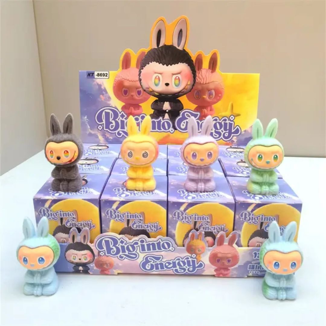 suebidou Sammelfigur Labubu Glücksbringer Box verschiedene Farben