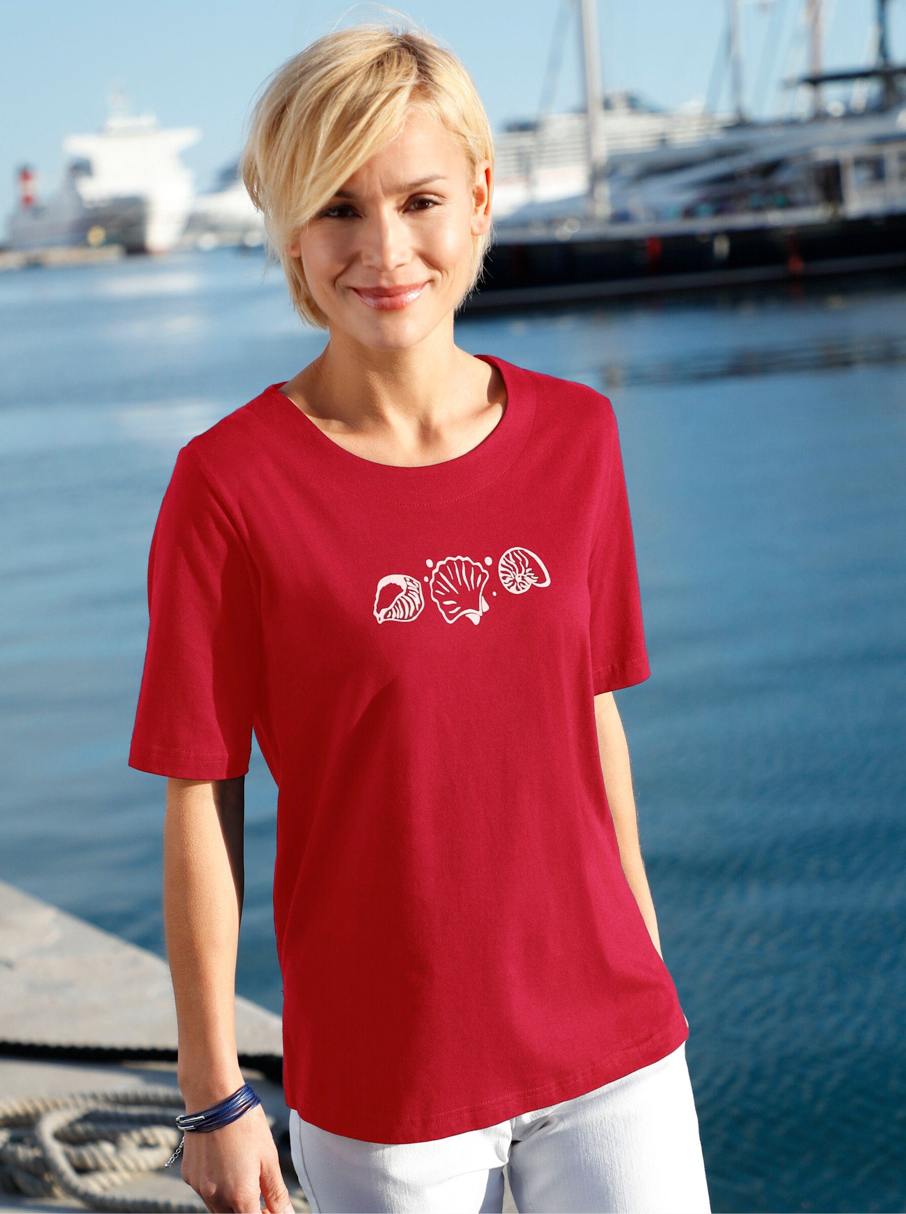 Casual Looks Kurzarmshirt "Shirt" 1 Stk. tlg. günstig online kaufen