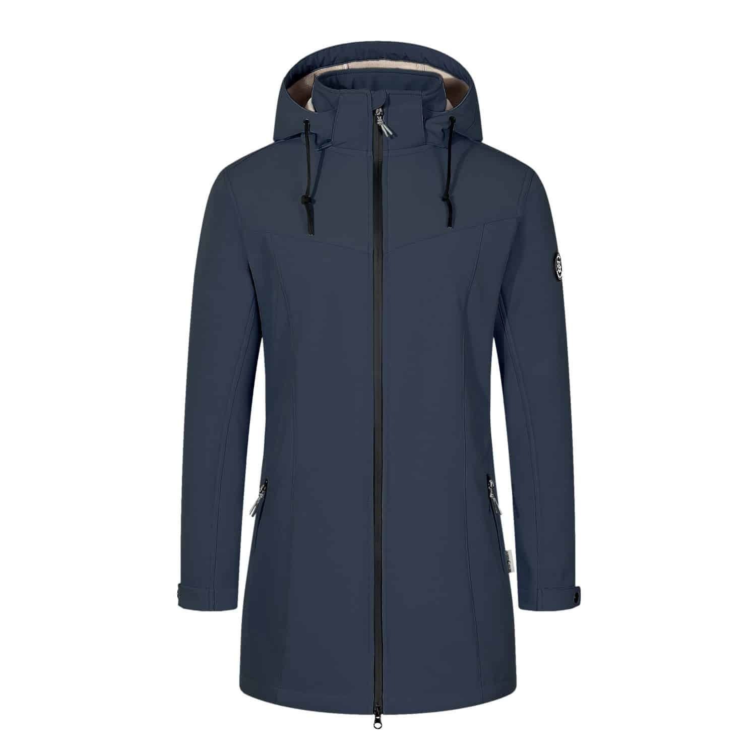 RennerXXL Softshellmantel Blue Wave Martje Softshellmantel Damen Übergrößen