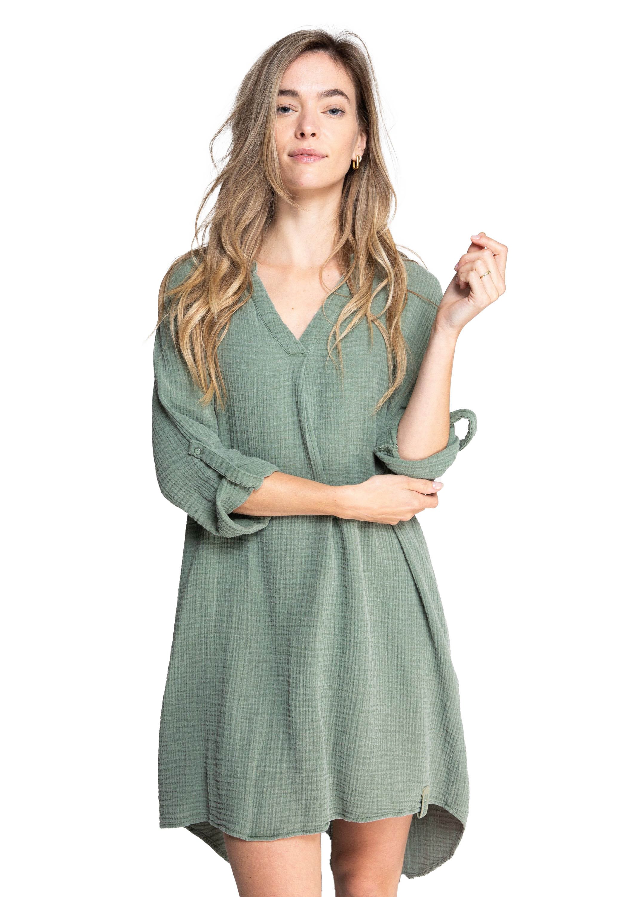 Zhrill Longbluse RUNA OLIVE