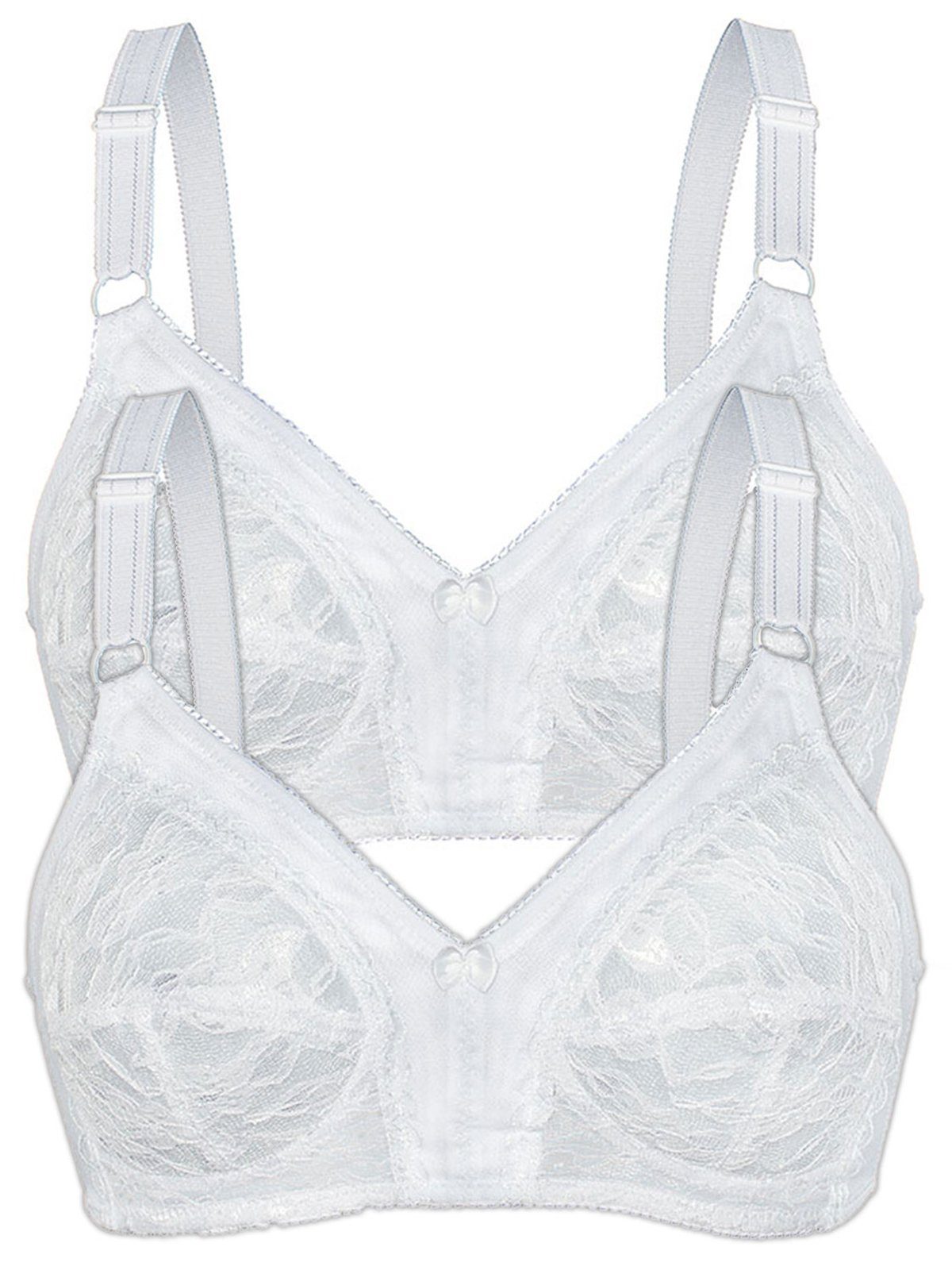 Sassa Set: Soft-BH 2er Sparpack Soft BH ohne Bügel (Spar-Set, 2-tlg) -