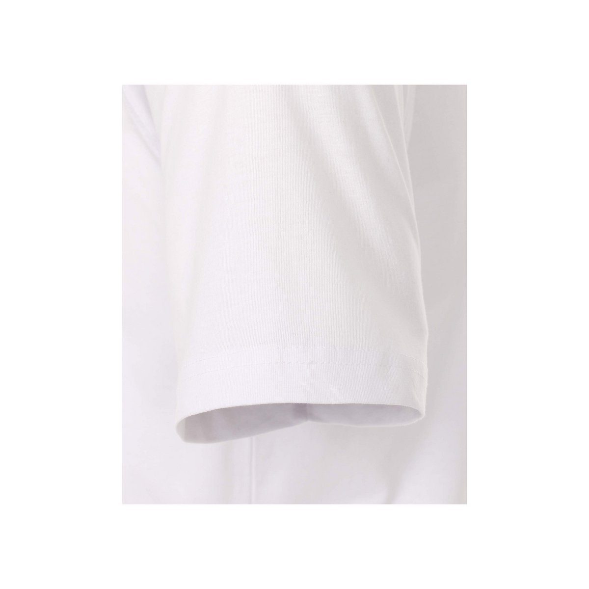CASAMODA T-Shirt weiß regular (1-tlg)