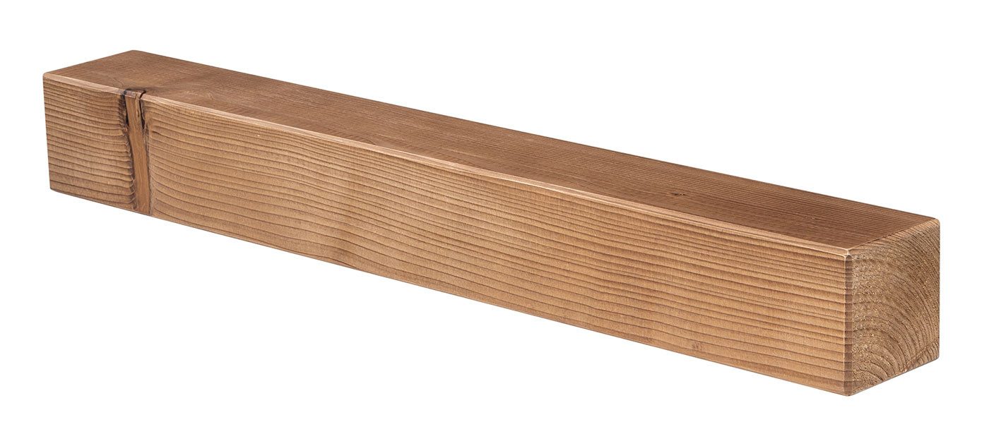 Levandeo® Wandregal, levandeo Wandregal Holz Massiv 80x10cm Eiche Farbig Wandboard Regal