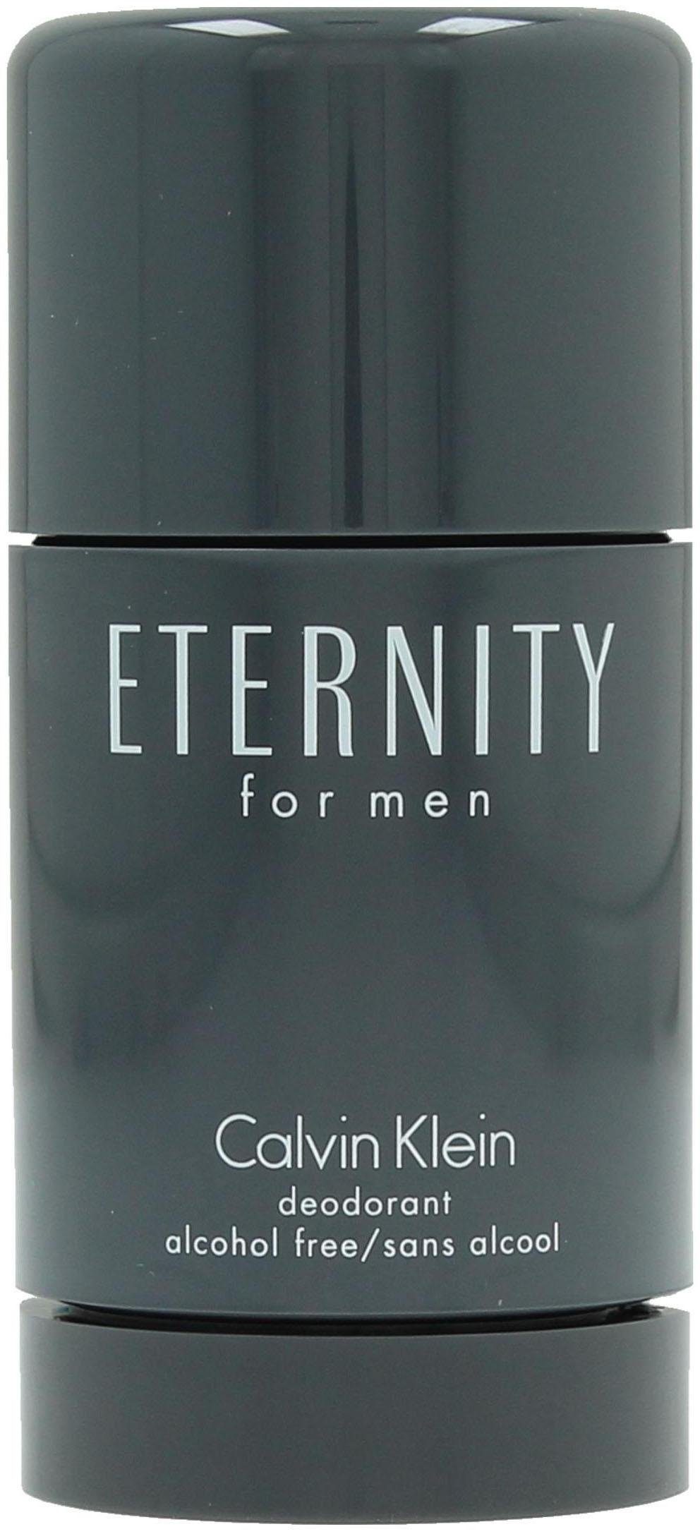 Calvin Klein Deo-Stift ETERNITY FOR MEN, Erfrischender, efektiver Herrenduft für alle Hauttypen.