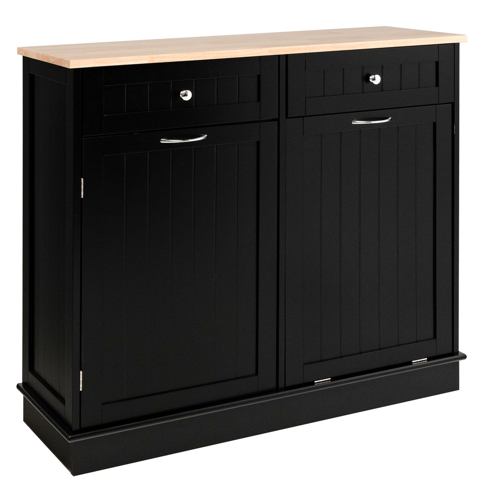 KOMFOTTEU Sideboard Küchenschrank, mit großer Arbeitsplatte günstig online kaufen
