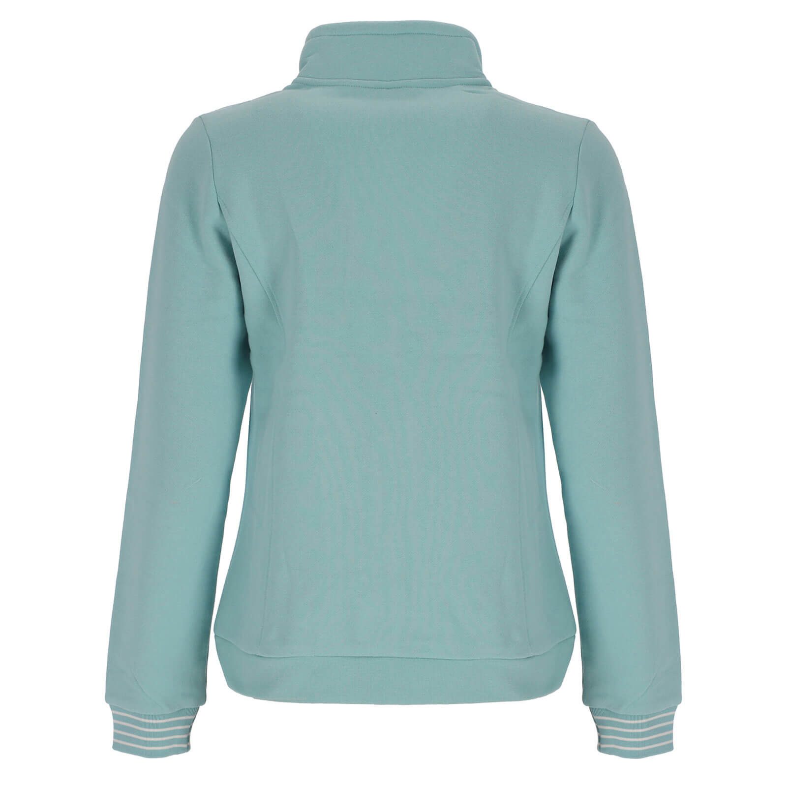 BLUE FLAME Sweatjacke 73033 Damen Freizeitjacke mit Stehkragen mit Kordel und Reißverschluss