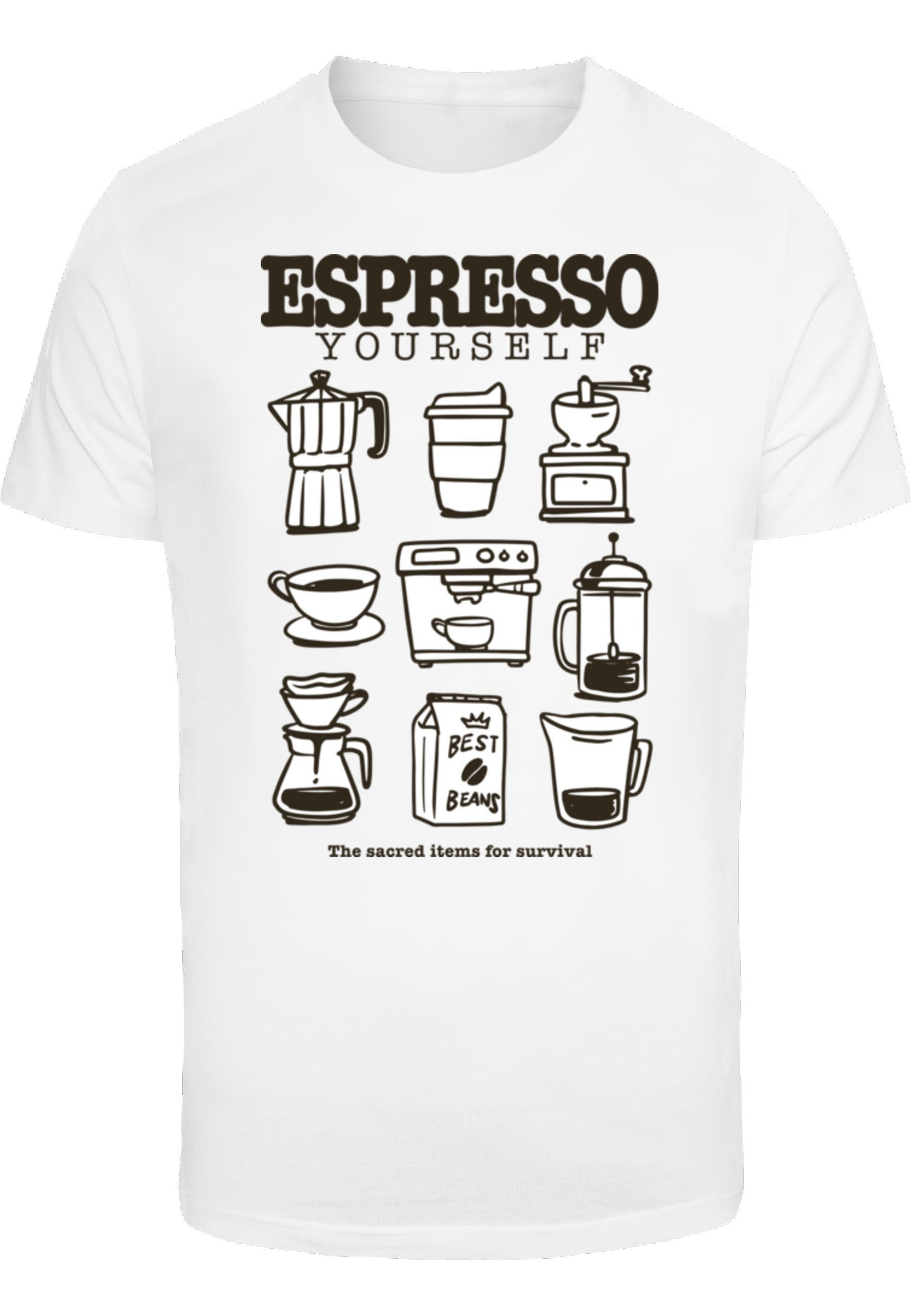 T-Shirt MisterTee Espresso Yourself Coffee Tee