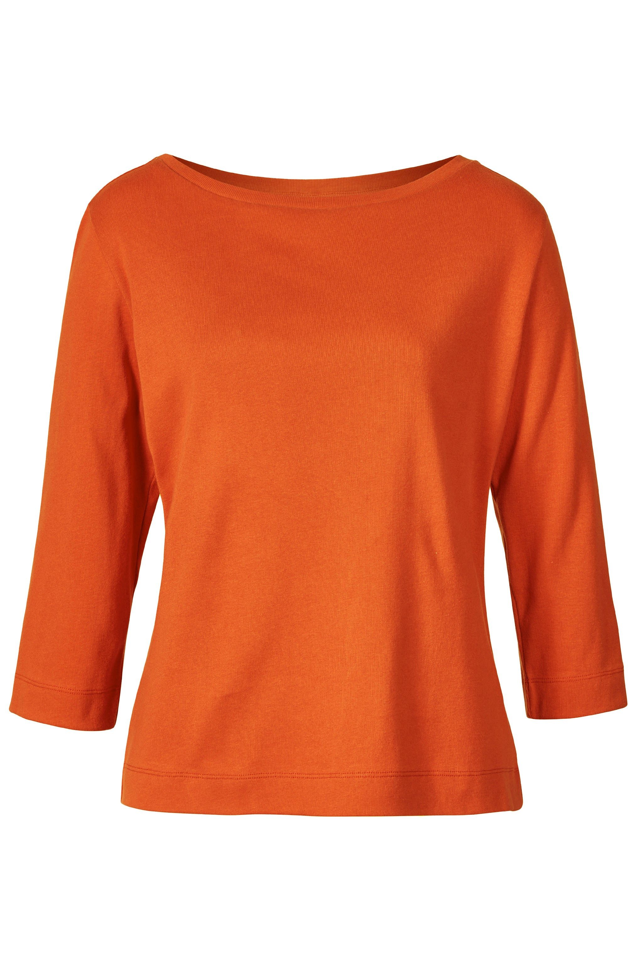 Himalaya Clothing 3/4-Arm-Shirt Basic Shirt 3/4 Arm Damen "Alma" mit Rundha günstig online kaufen