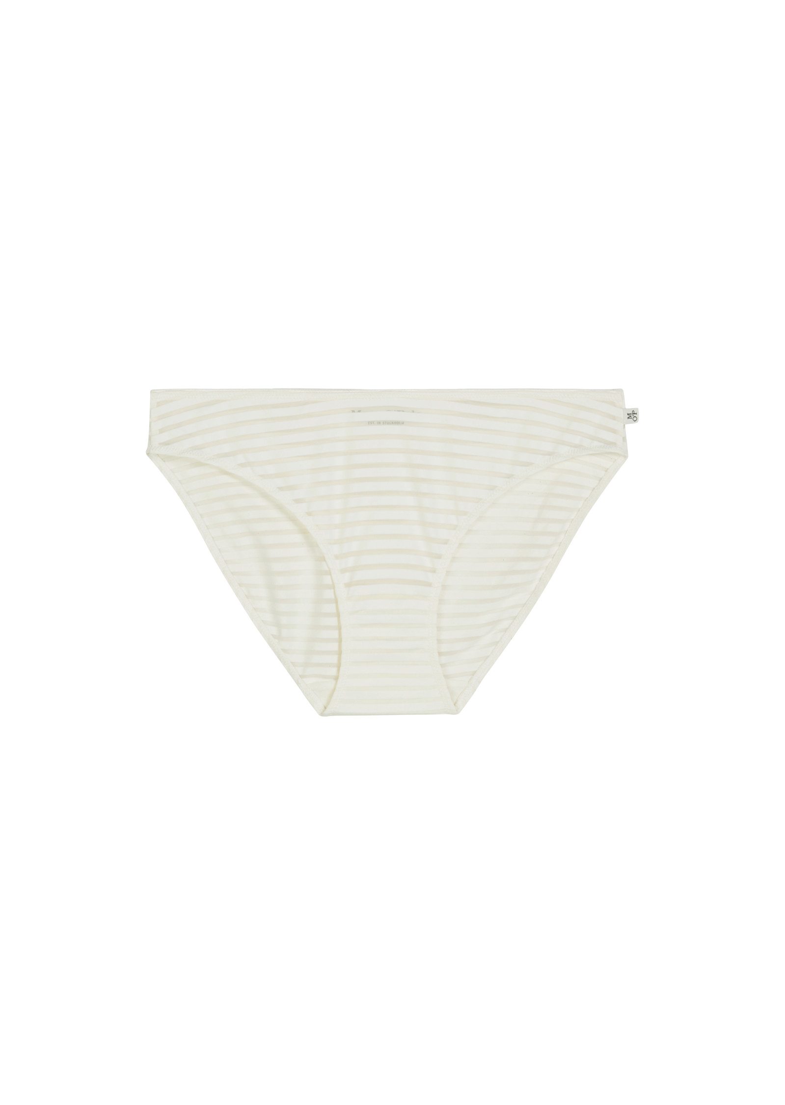 Marc O'Polo Bikinislip Second Skin Jaquard elastischer Bund, Spitze, gestre günstig online kaufen