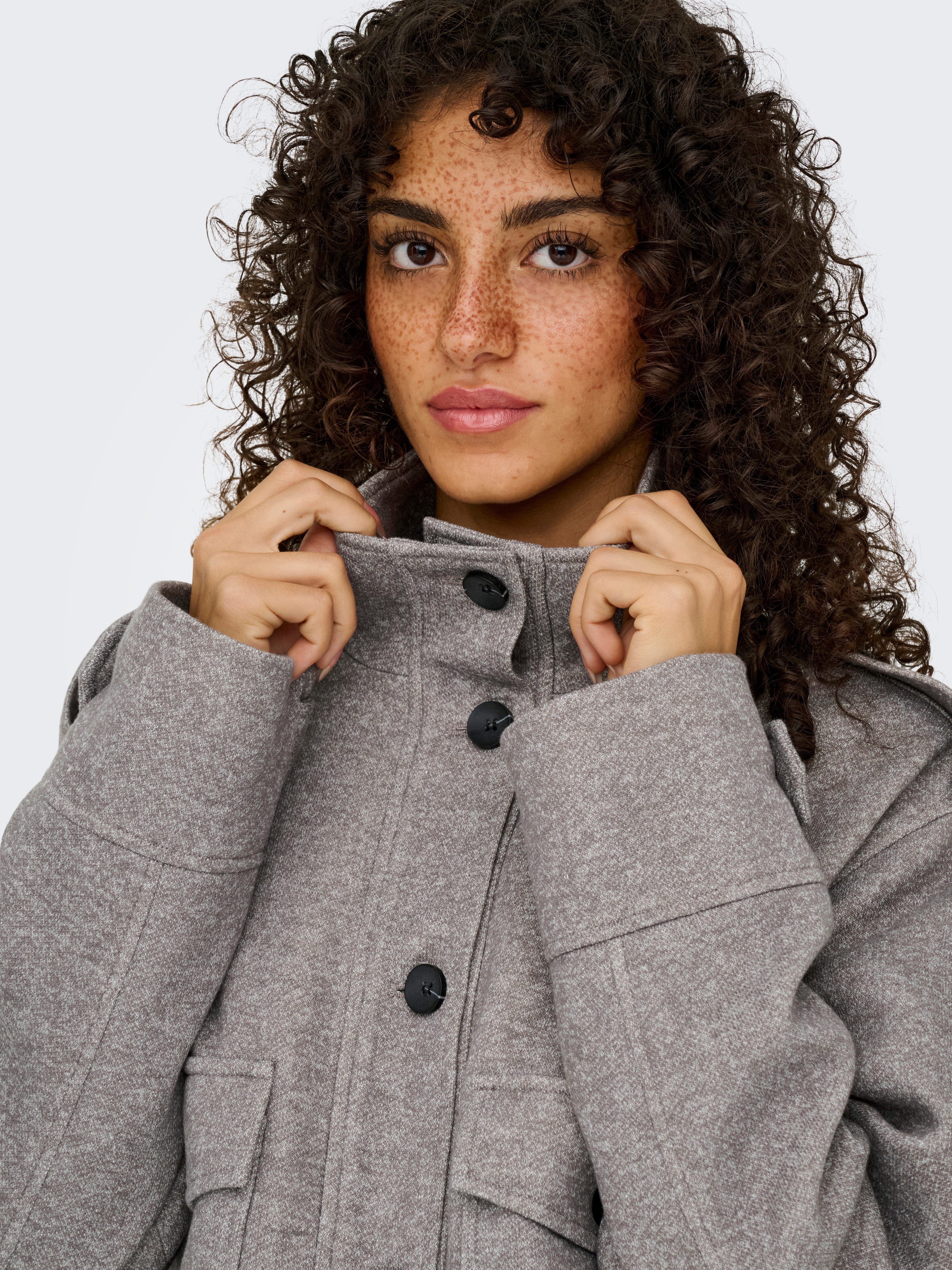 ONLY Kurzmantel ONLSEDONA LIGHT COLLAR JACKET OTW CC