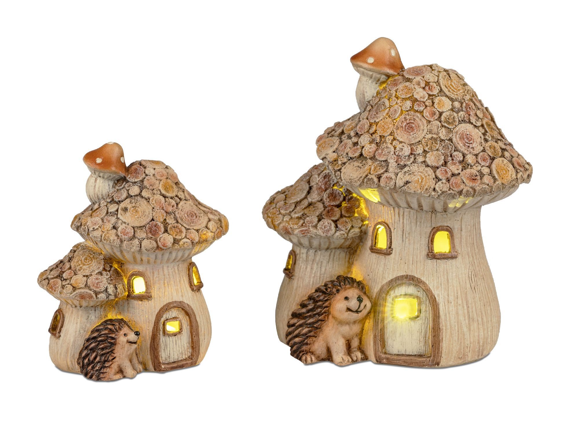 formano Dekofigur Wood, mit Timerfunktion, Braun, günstig online kaufen