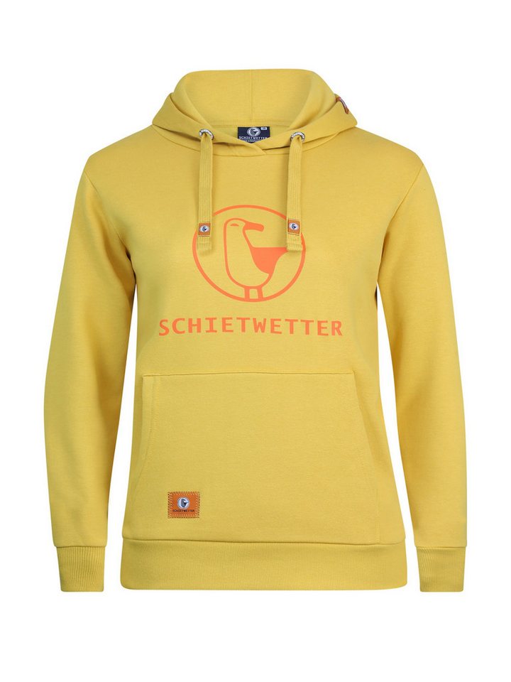 Schietwetter Kapuzenpullover Damen Hoodie "Schietwetter" (1-tlg) Dehnbar