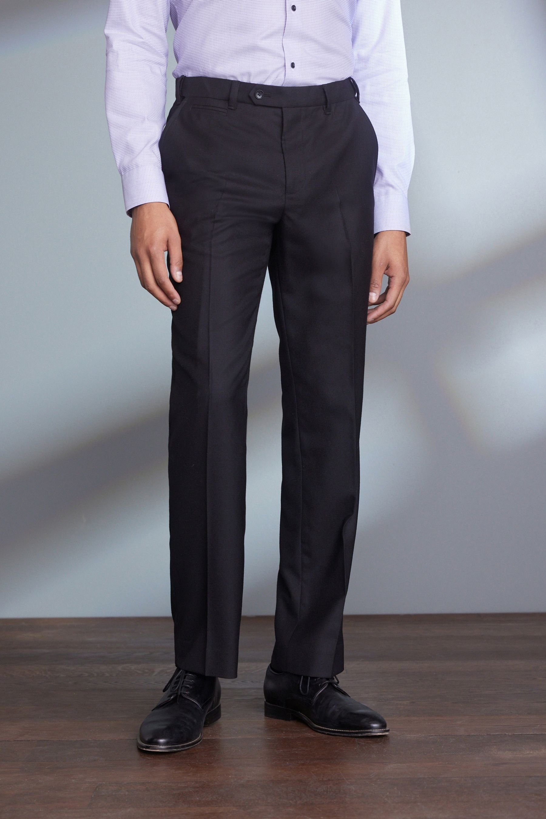 Next Stoffhose Signature Regular Fit Hose mit Motion Flex-Bund (1-tlg)