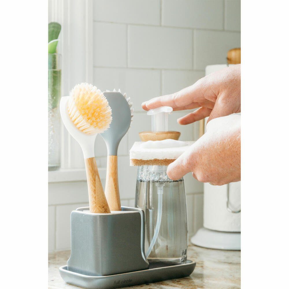 Full Circle Scheuerschwamm In A Nutshell 2er Set, aus Walnussschalen