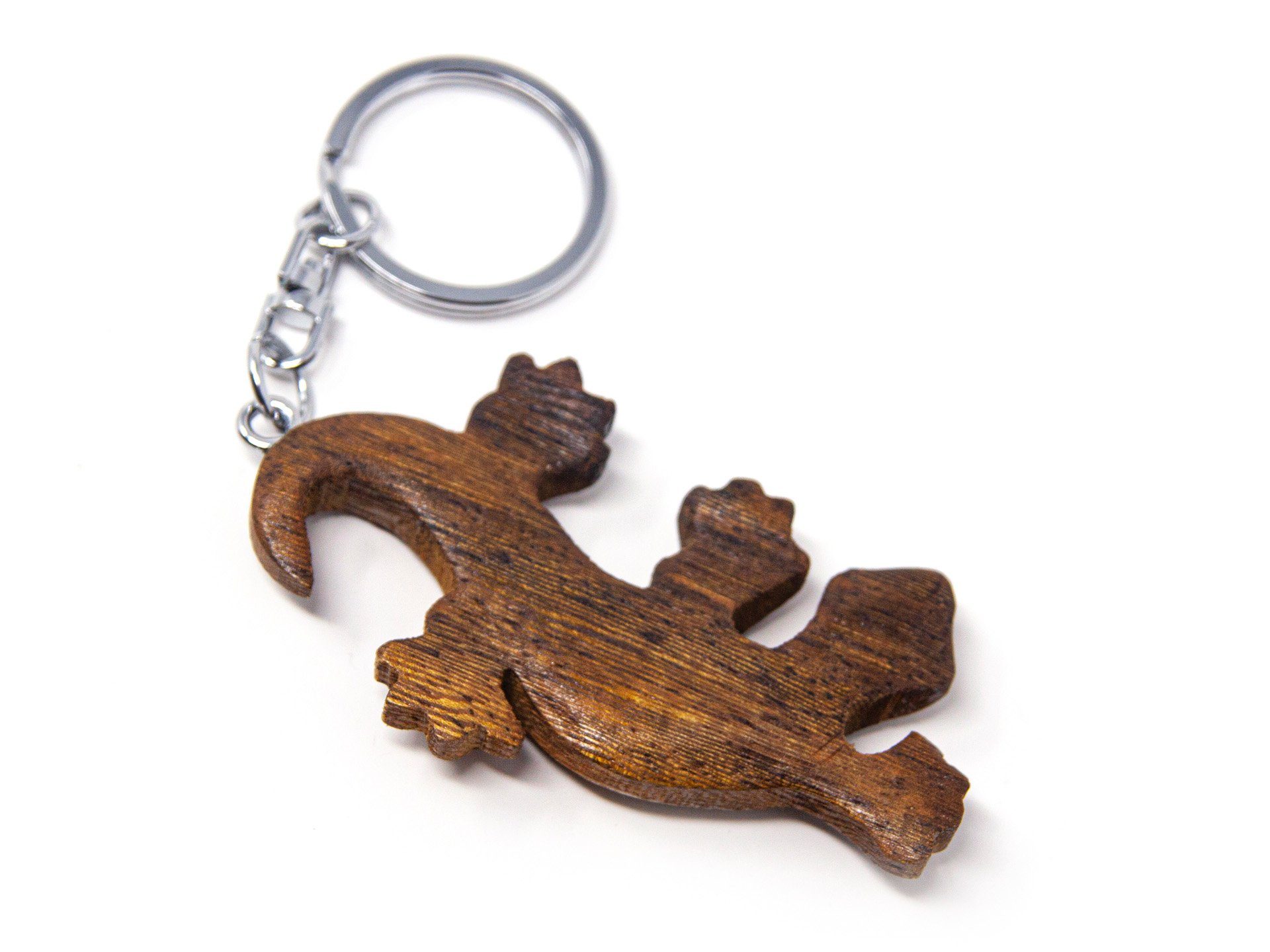 Schlüsselanhänger Schlüsselanhänger Holz Cornelißen Eidechse aus -