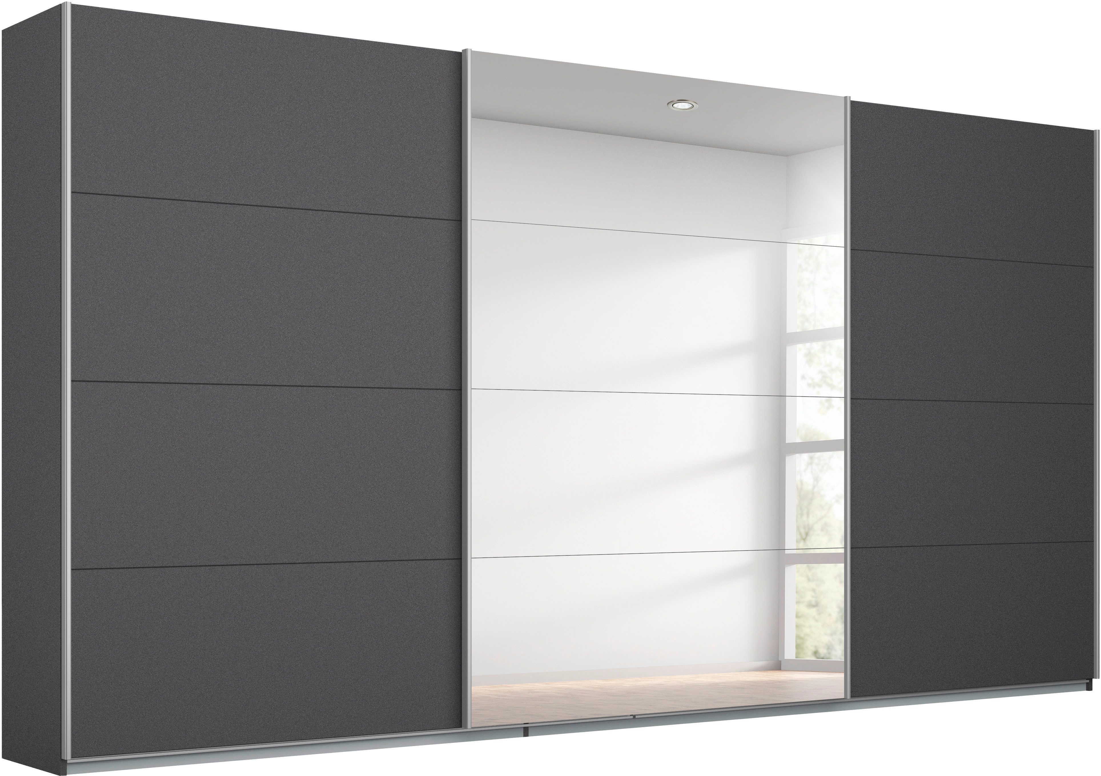 OTTO home Kleiderschrank Mehrzweckschrank Aktenschrank Möbel Mietswohnung Schlafzimmer KOLUNA (3 Ausstattungen BASIC/CLASSIC/PREMIUM (inkl. SOFT-CLOSE-FUNKTION) Breiten 203/271/315/360 cm Höhen 210/229 mit Spiegel MADE IN GERMANY