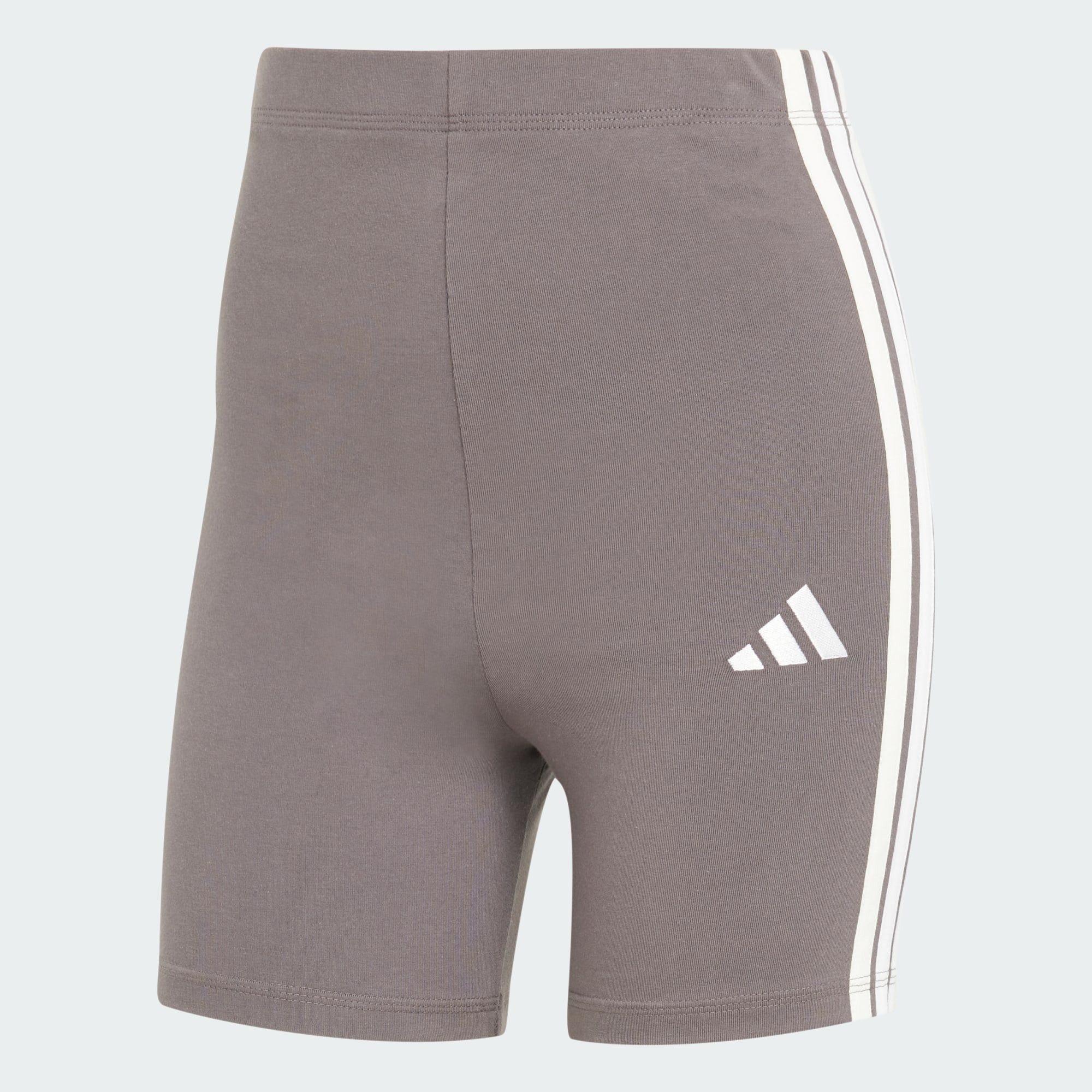 adidas Sportswear Shorts ESSENTIALS 3-STREIFEN HIGH WAISTED KURZE LEGGINGS (1-tlg)