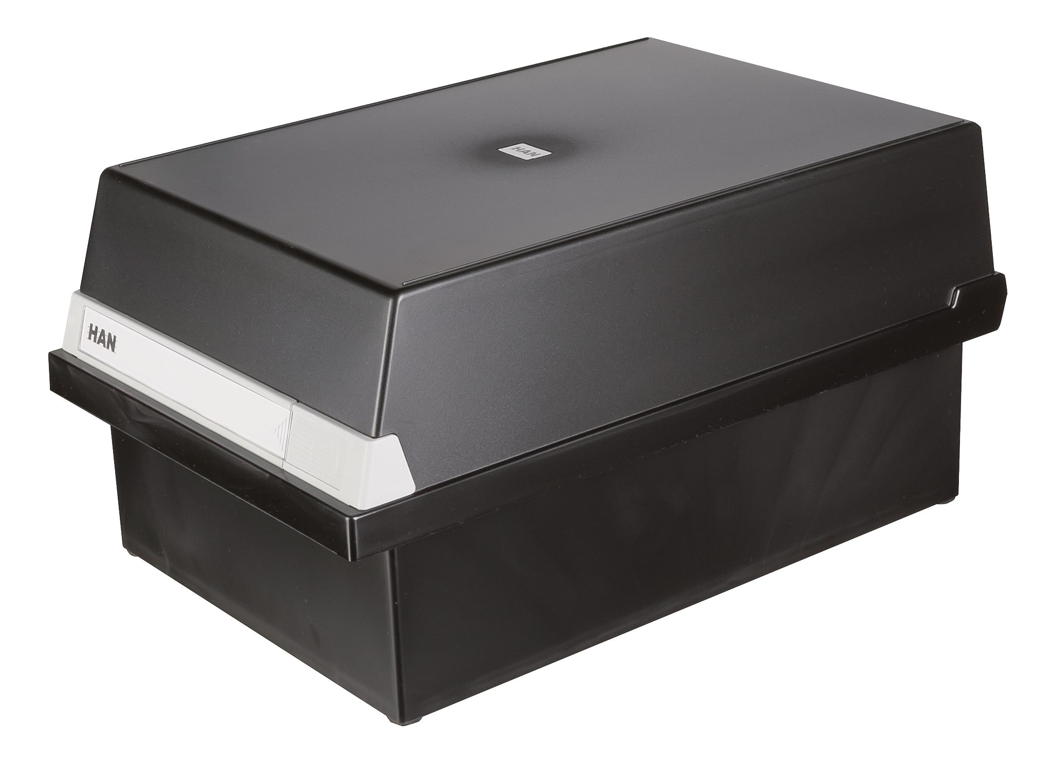HAN Karteikasten 955-13D Karteikasten DIN A7 quer - Schwarz