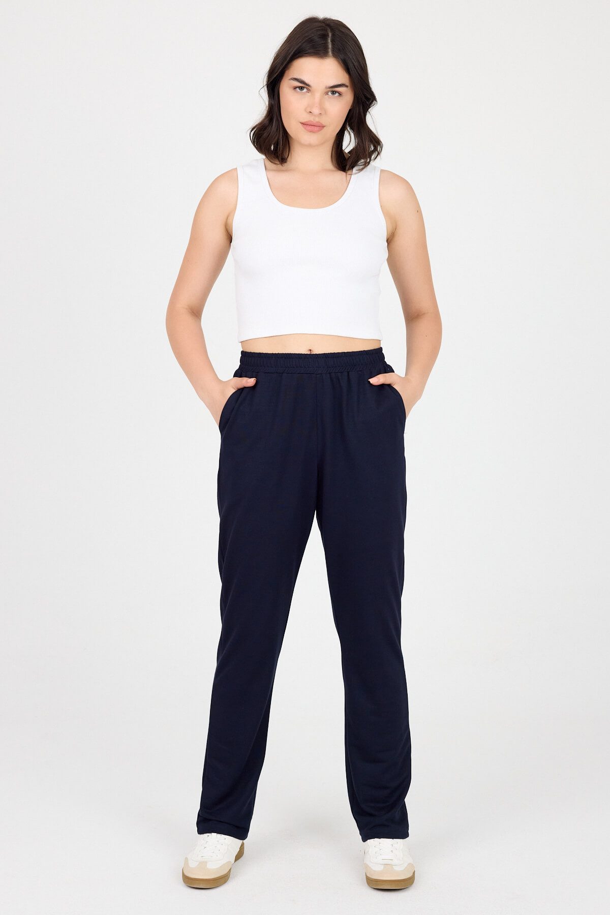 Phistan Relaxhose Bequeme Damenhose aus Strickstoff günstig online kaufen