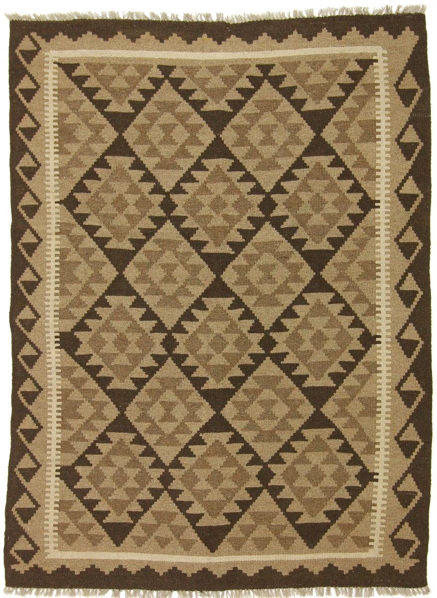 Orientteppich Kelim Maimane 148x198 Handgewebter Orientteppich, Nain Trading, rechteckig, Höhe: 3 mm