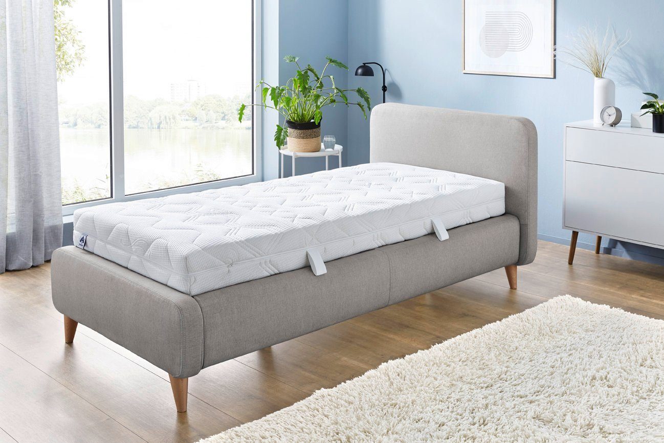 Komfortschaummatratze Irisette Lotus mit 7 Liegezonen, Irisette, 18 cm hoch, Doppeltuch Bezug mit Naturfaser für optimalen Feuchtigkeitstransport – Bild 3 von 5