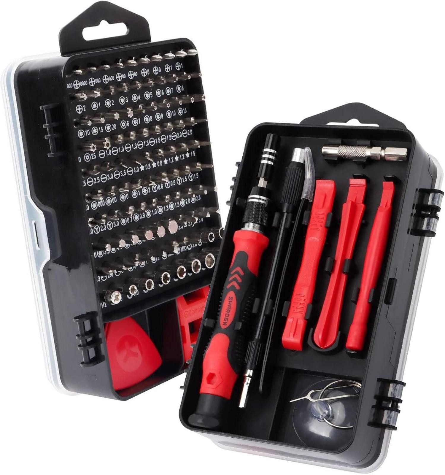 Multitool Feinmechaniker Schraubendreher Set 122 in 1 Präzisions Werkzeug Kit