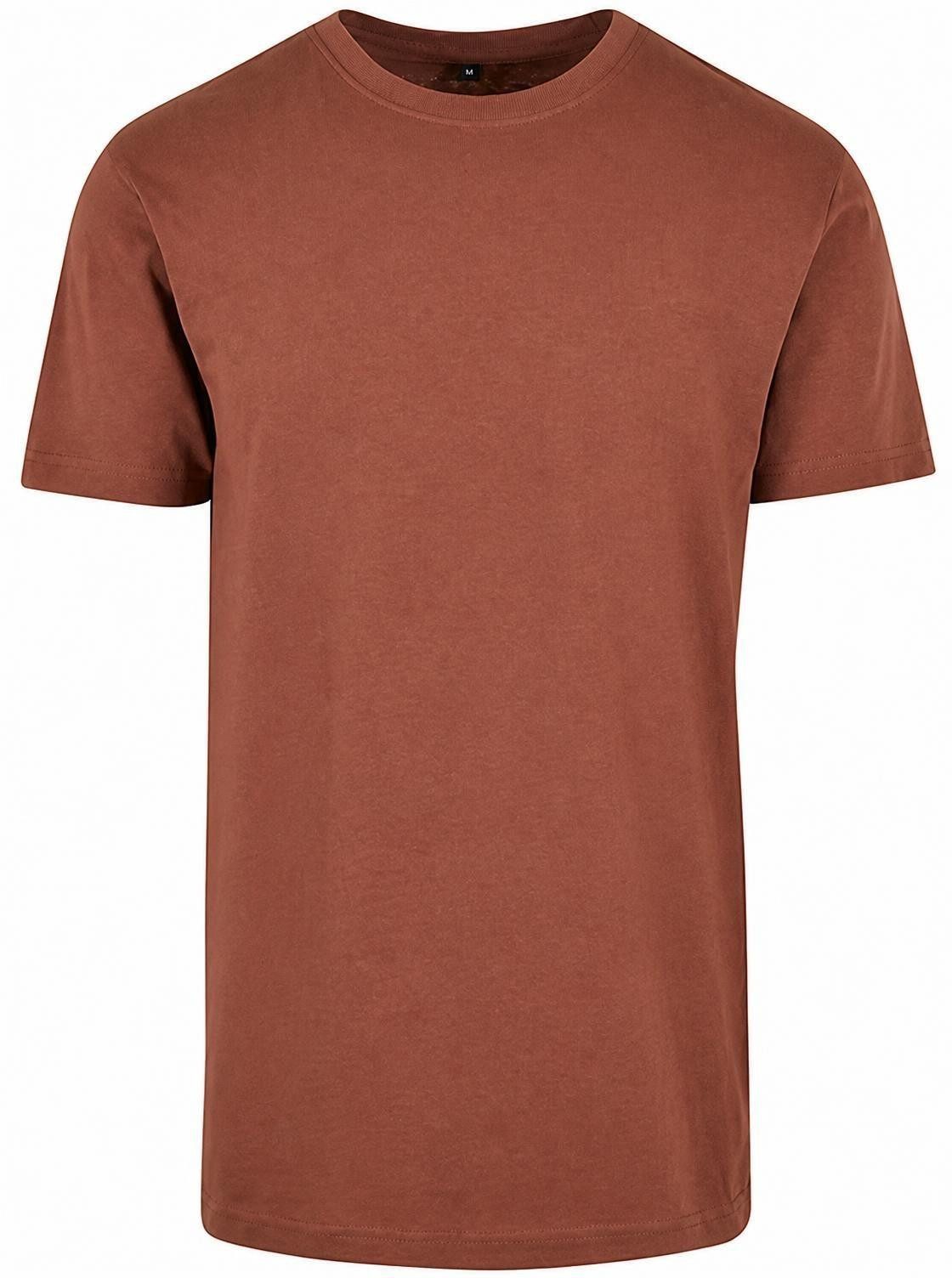 Build Your Brand Rundhalsshirt Round Neck Herren T-Shirt