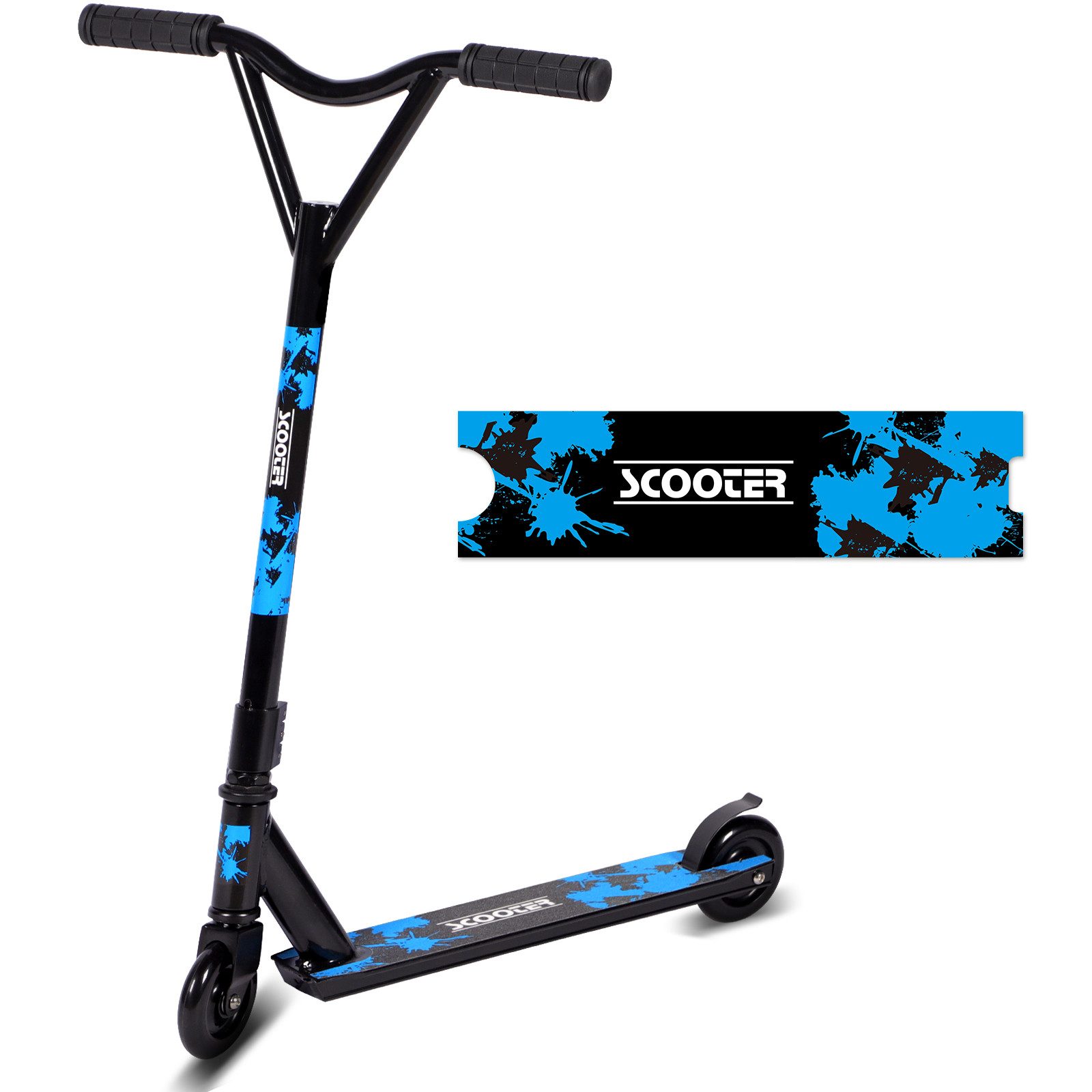 H.yeed Stuntscooter 360° Lenkung, Freestyle Stunt Scooter mit ABEC-9 Kugellager, für Jungen, Mädchen, Jugendliche ab 6 Jahren