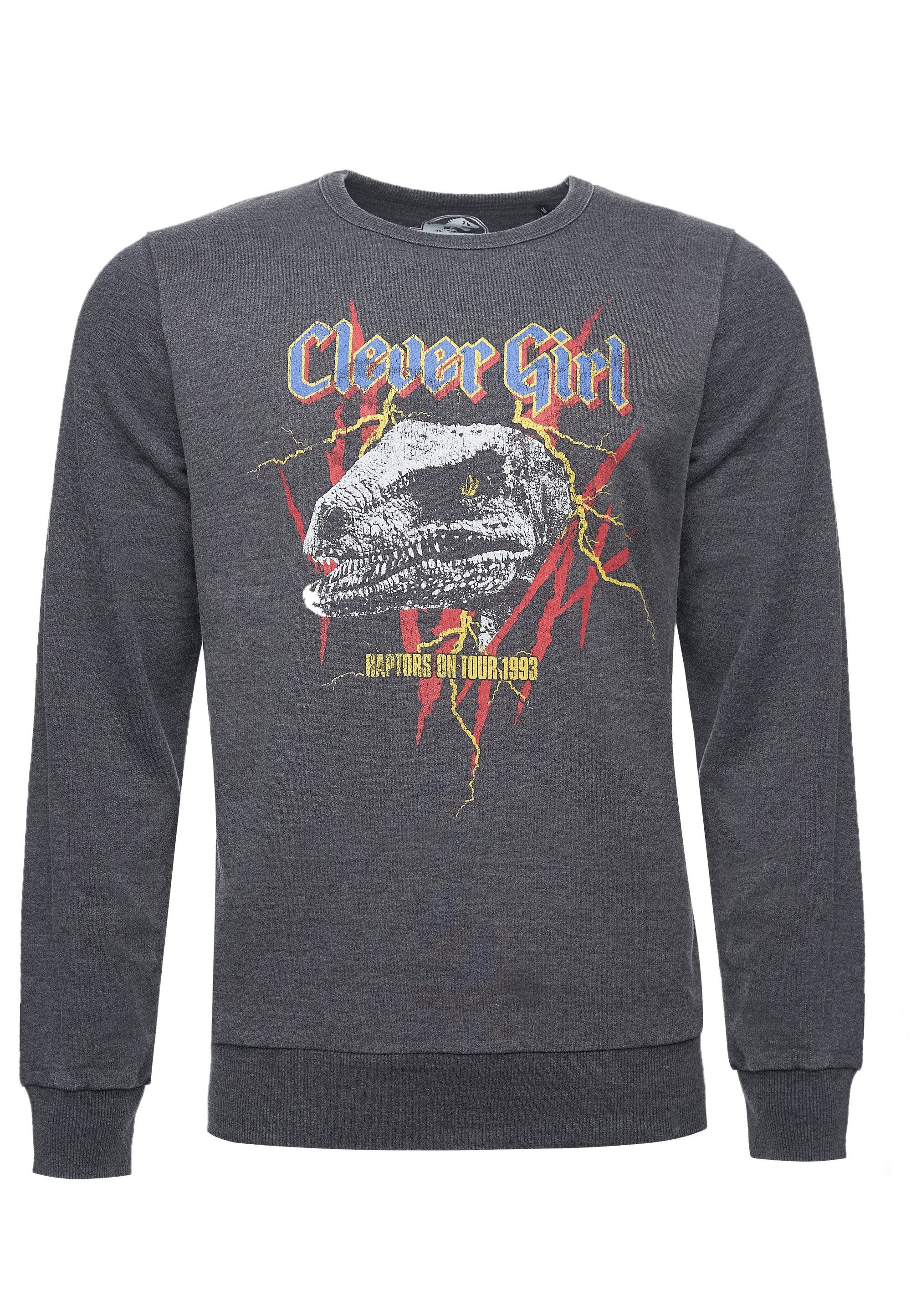 Sweatshirt Jurassic Park T-Rex Rock