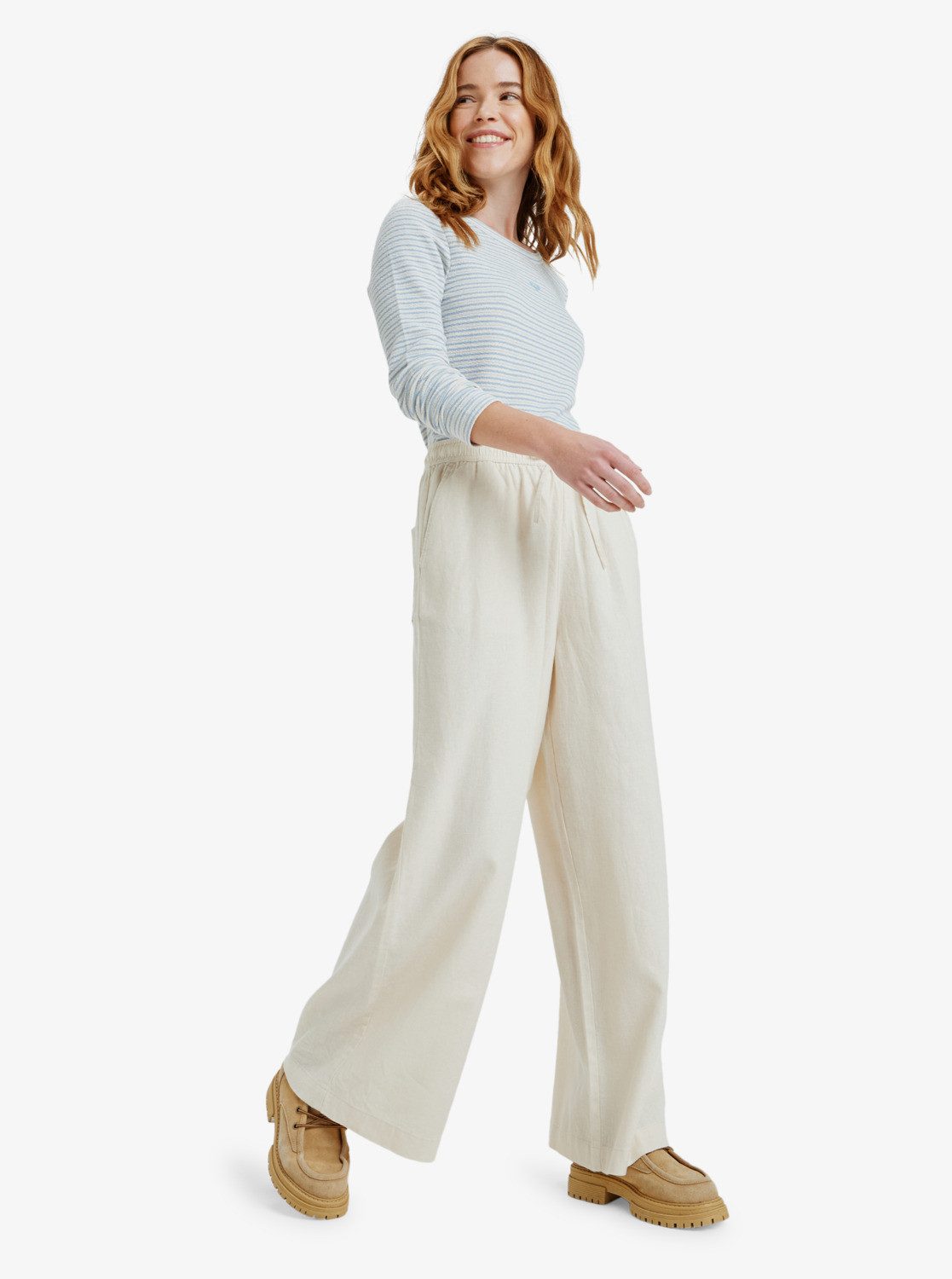 Roxy Strandhose LEKEITIO BREAK MID PANT mit Eingrifftaschen, atmungsaktives Material, gerade Beinform
