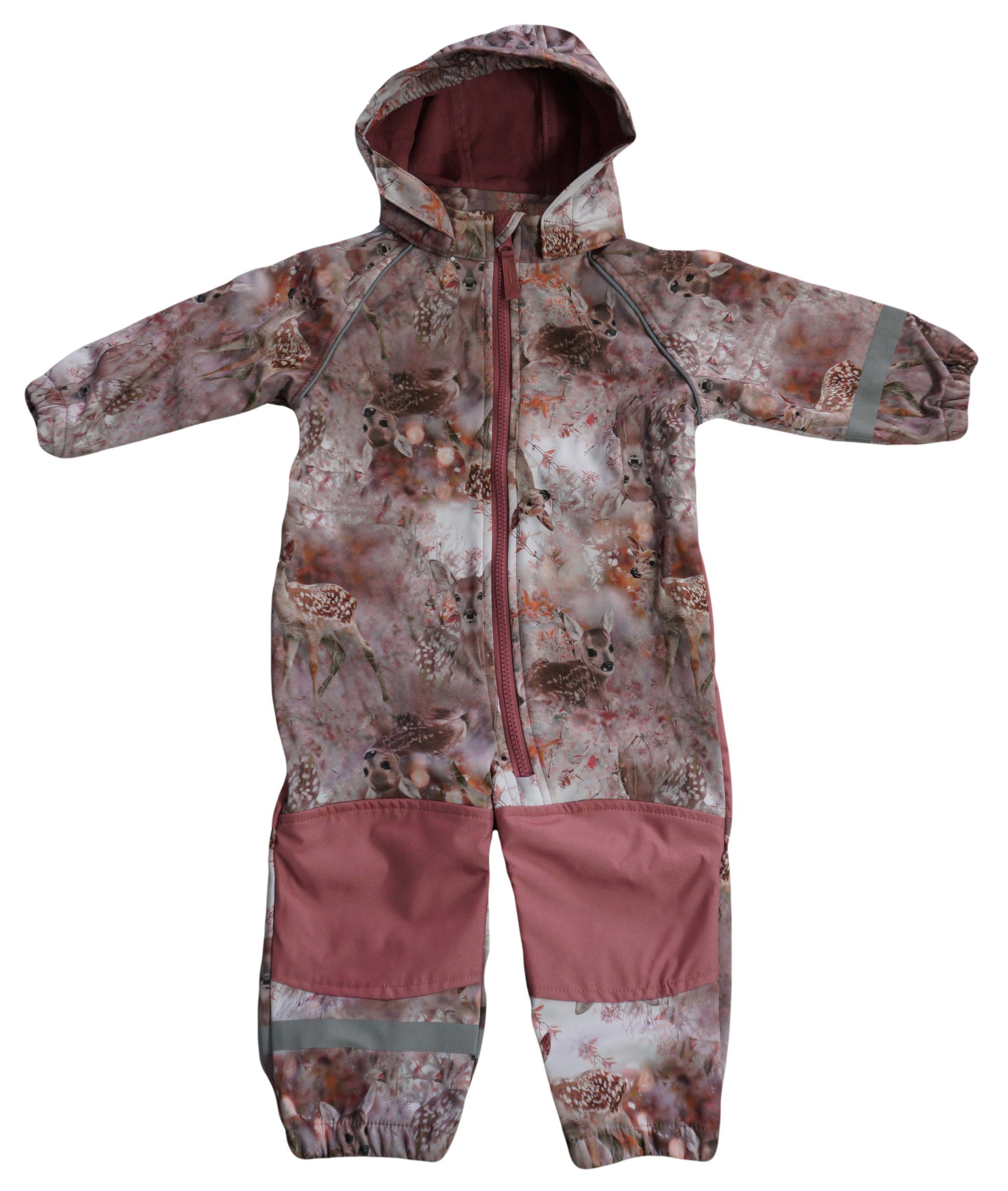 Name It Softshelloverall Softshell Overall Anzug Mädchen mit Kapuze guppy by name it suit