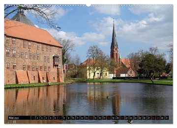 CALVENDO Wandkalender Burgen- und Schlösserreise durch Deutschland (Premium, hochwertiger DIN A2 Wandkalender 2023, Kunstdruck in Hochglanz)