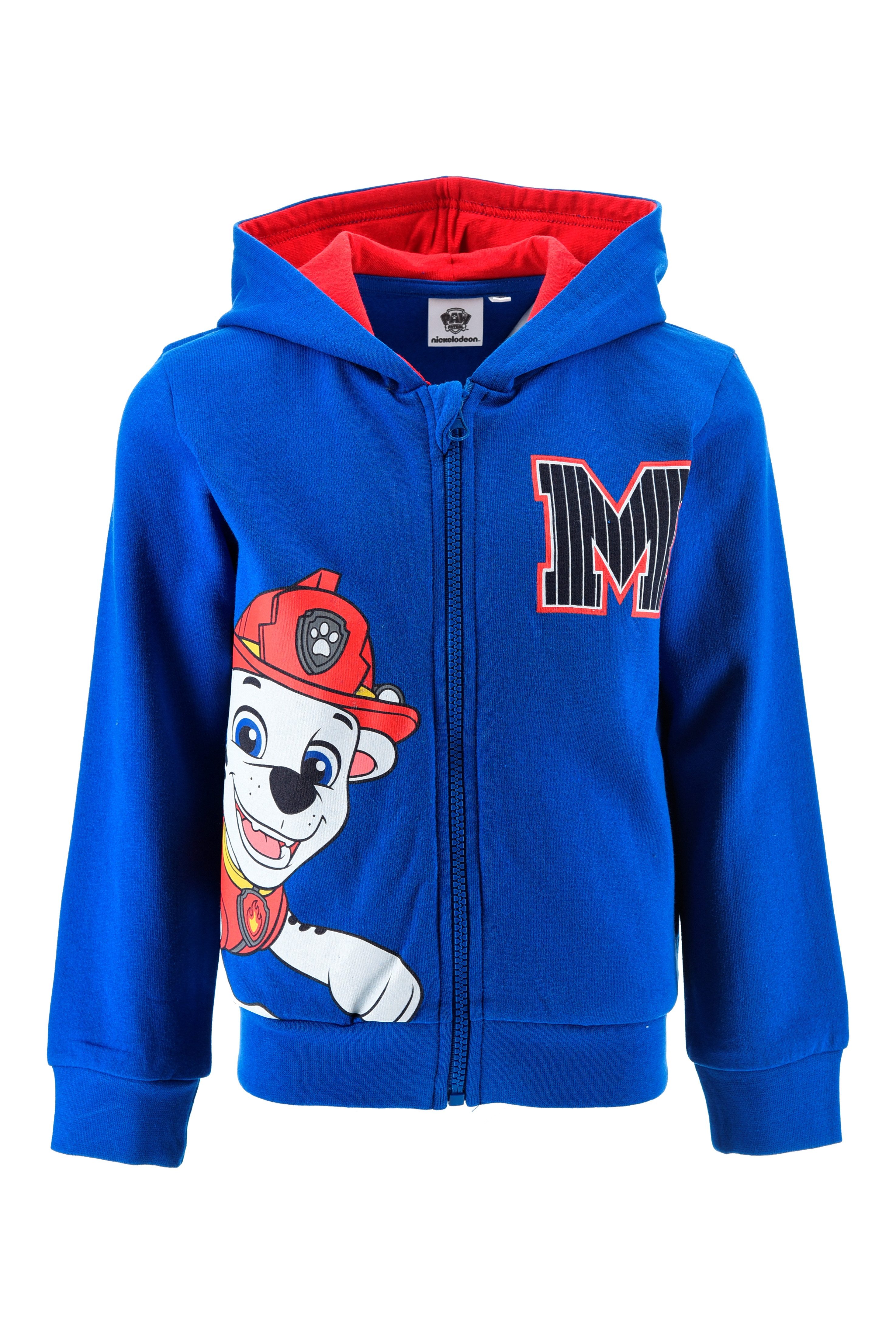 PAW PATROL Kapuzensweatshirt PAW PATROL Sweatjacke mit Kapuze, grau, Kapuzenpullover, Hoody