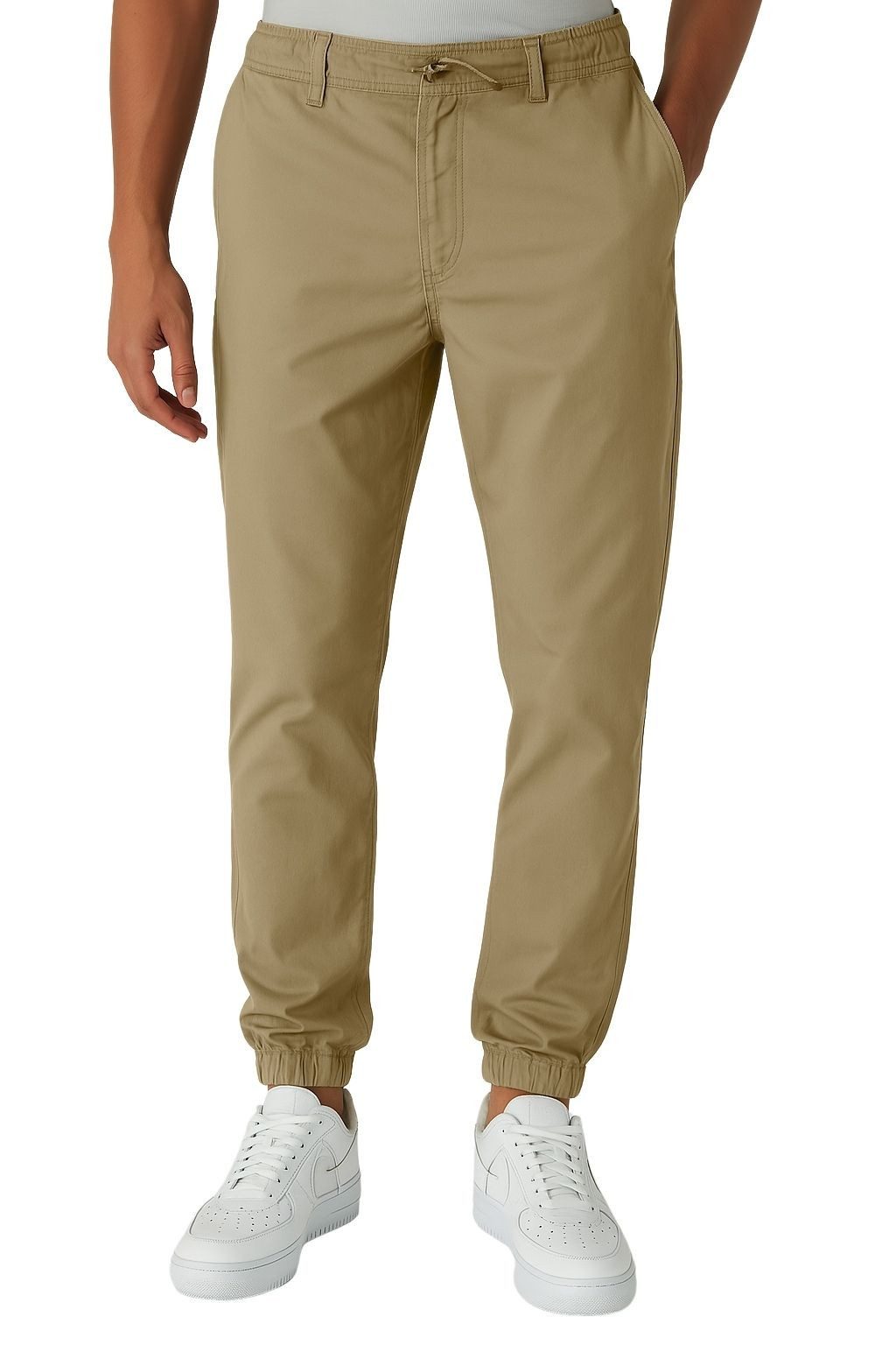 Smith & Solo Chinohose Herren, Chino Hosen Jogginghose mit Kordelzug, Jogge günstig online kaufen