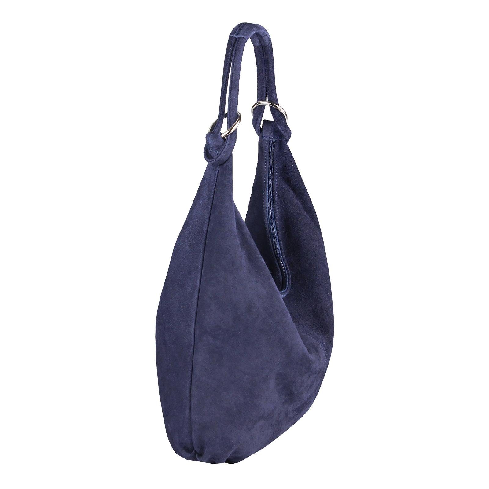 ITALYSHOP24 Schultertasche Made in Italy Damen Leder Tasche Shopper Umhänge günstig online kaufen
