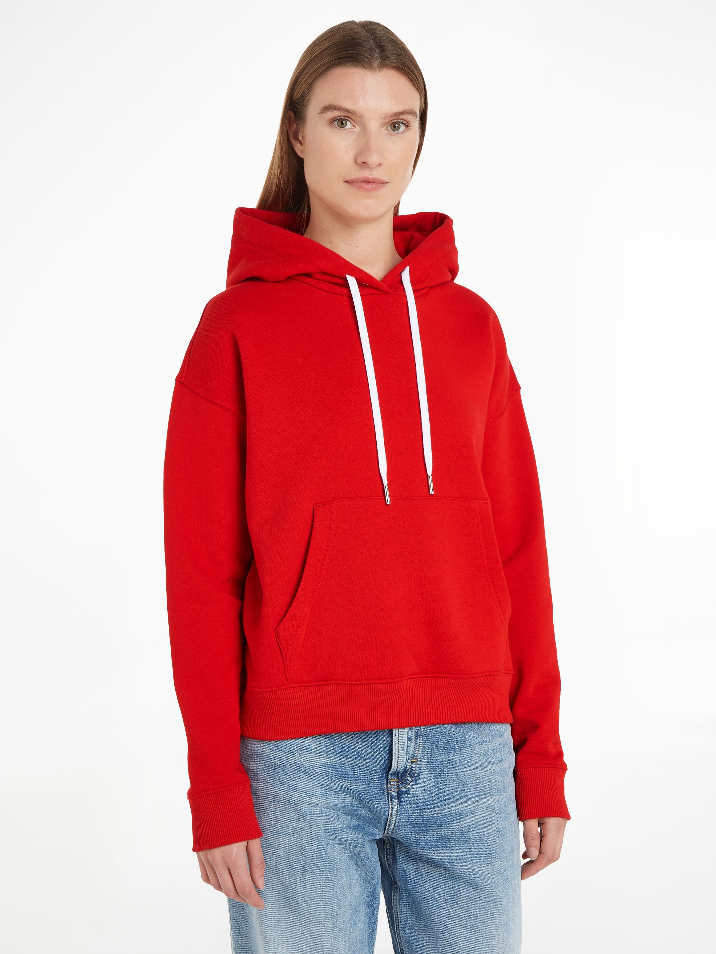 Tommy Jeans Kapuzensweatshirt TJW BXY LOGO DRAWCORD HOODIE EXT mit Kängurutasche