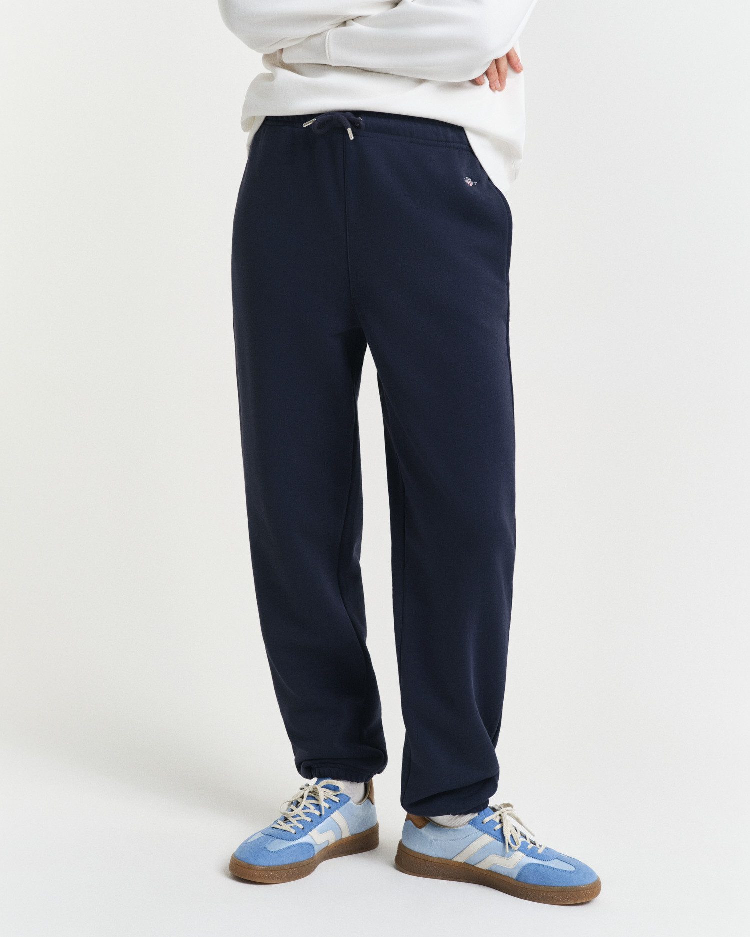 Gant Sweathose REG SHIELD SWEATPANTS Elastischer Bund mit Kordelzugbund günstig online kaufen