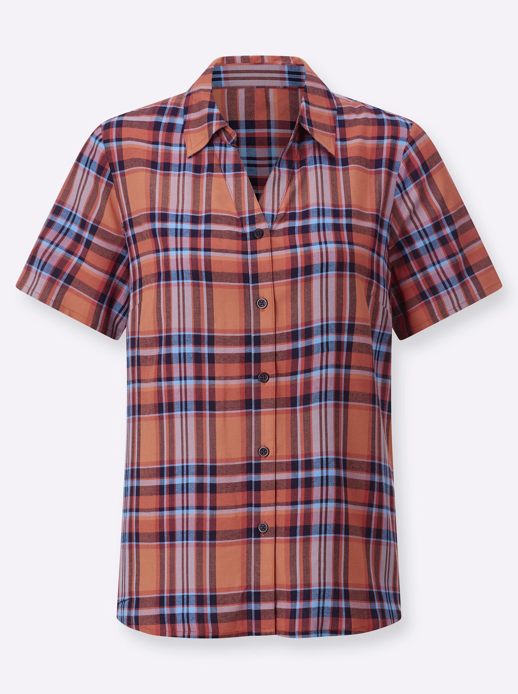 Witt Klassische Bluse Karobluse .