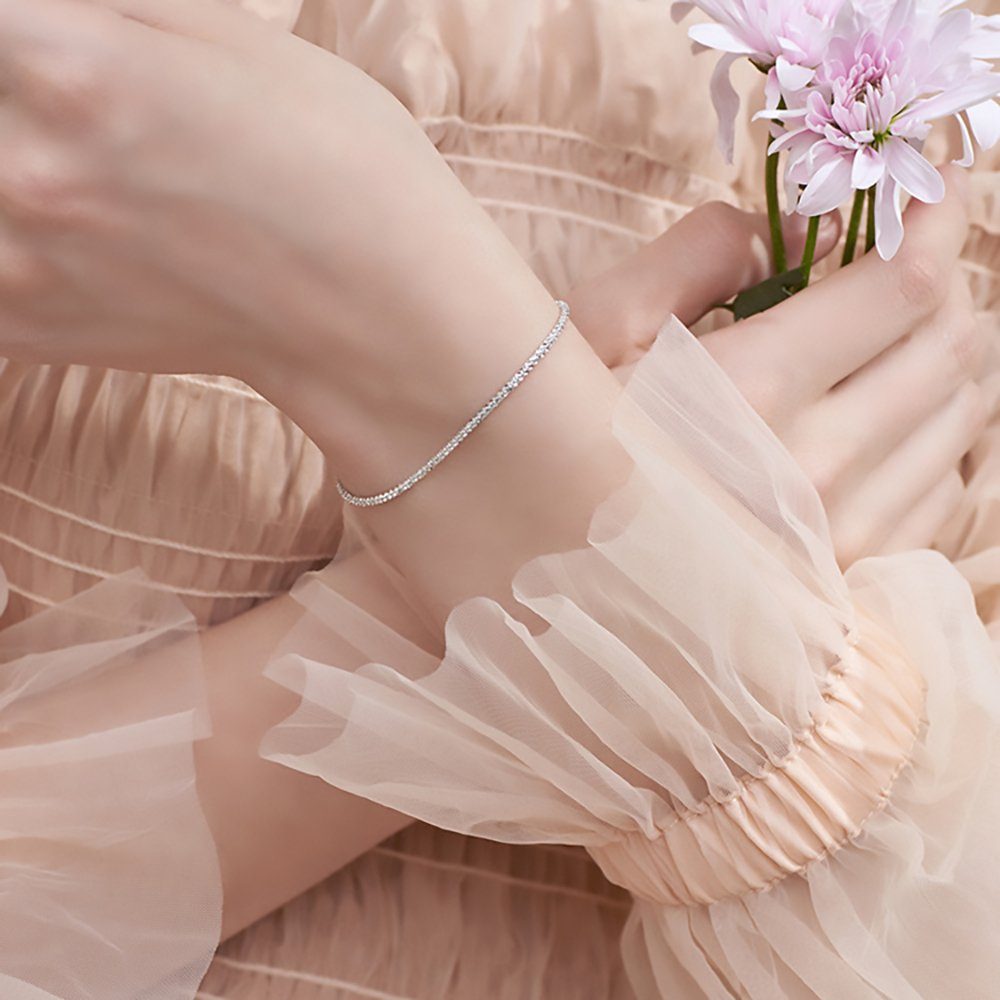 Color Design Silberarmband Armband aus 925 Silber CD-SMK-17, Armkette Länge günstig online kaufen