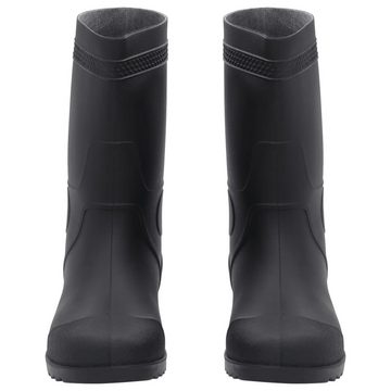 vidaXL Wathose Gummistiefel Schwarz Größe 42 PVC